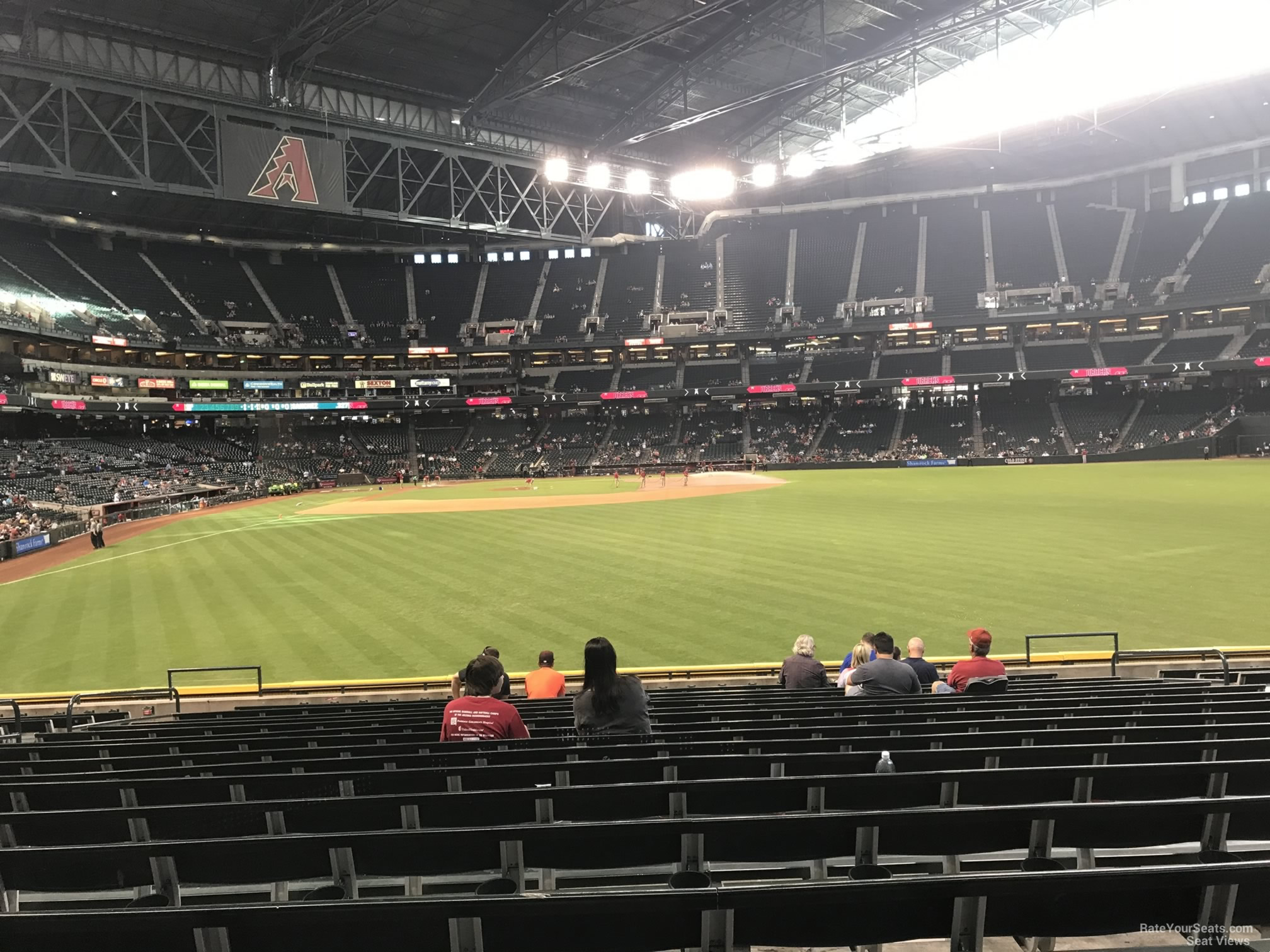 Chase Field Section 103 - Arizona Diamondbacks - RateYourSeats.com