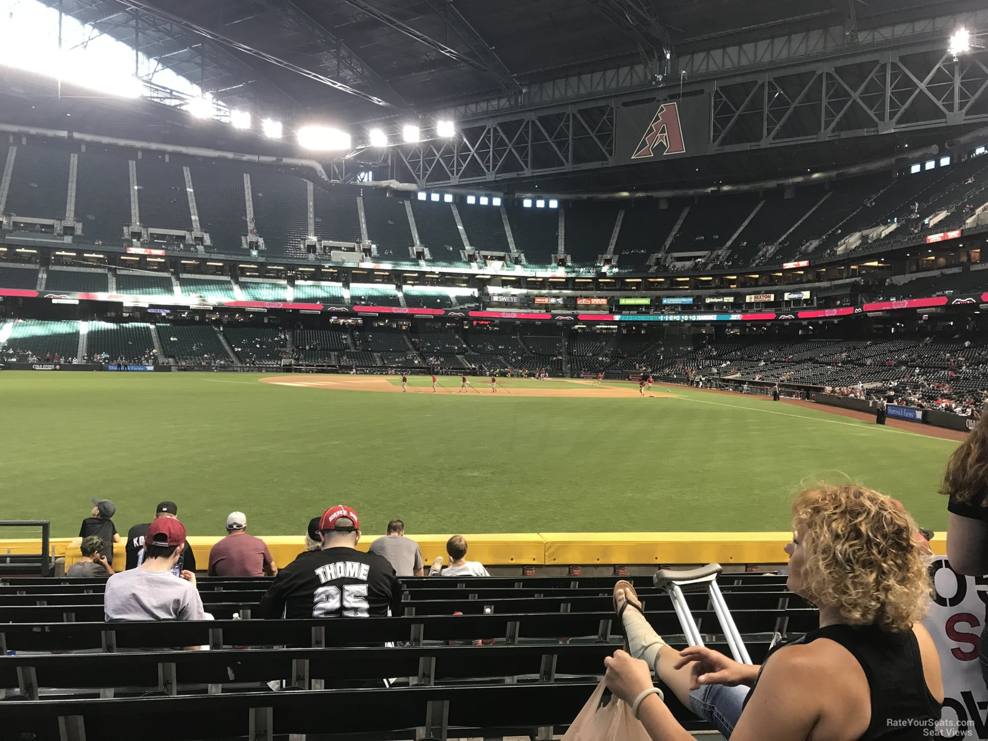 Chase Field Section 141 - Arizona Diamondbacks - RateYourSeats.com