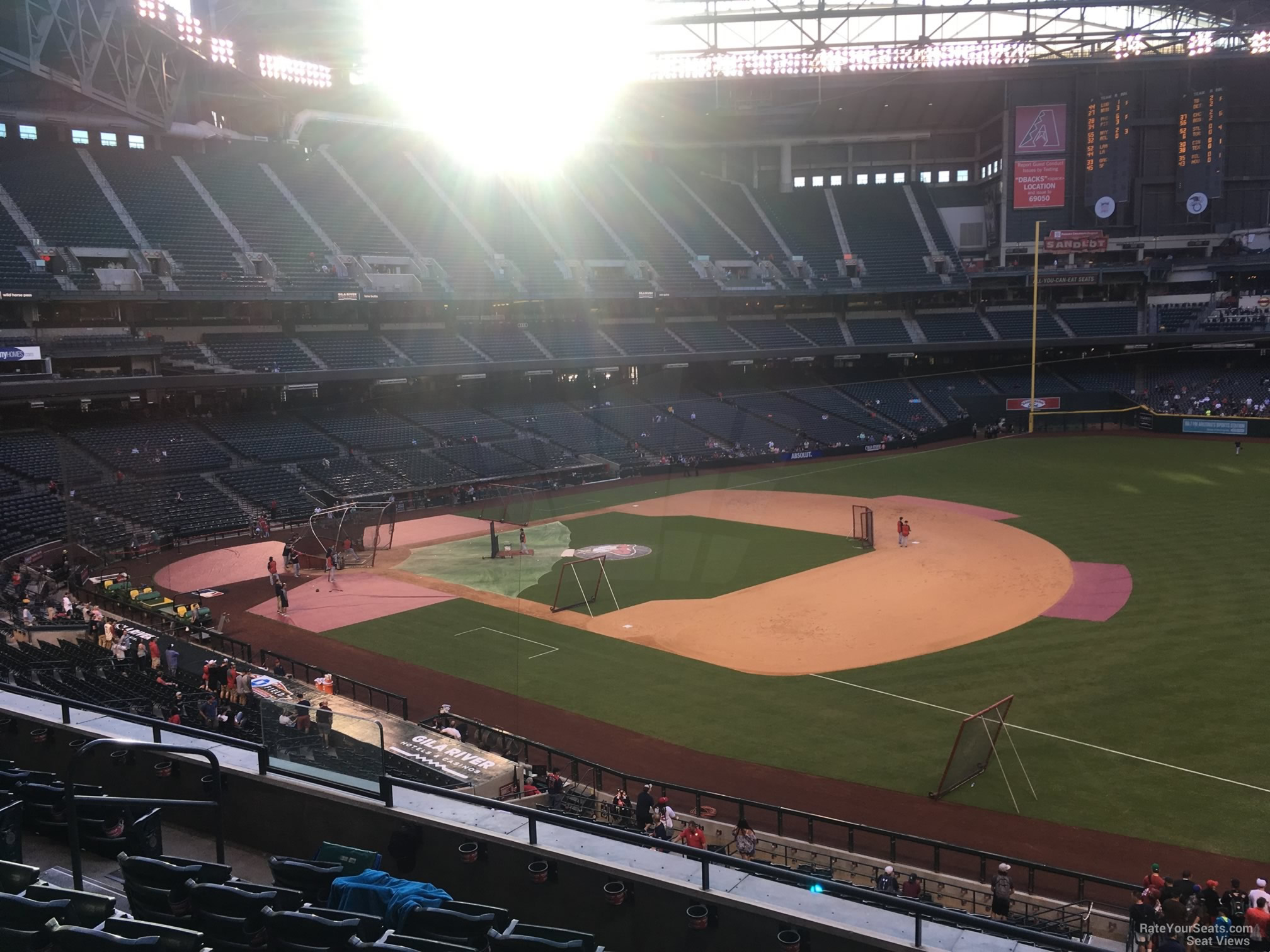 Chase Field Section 204 - Arizona Diamondbacks - RateYourSeats.com