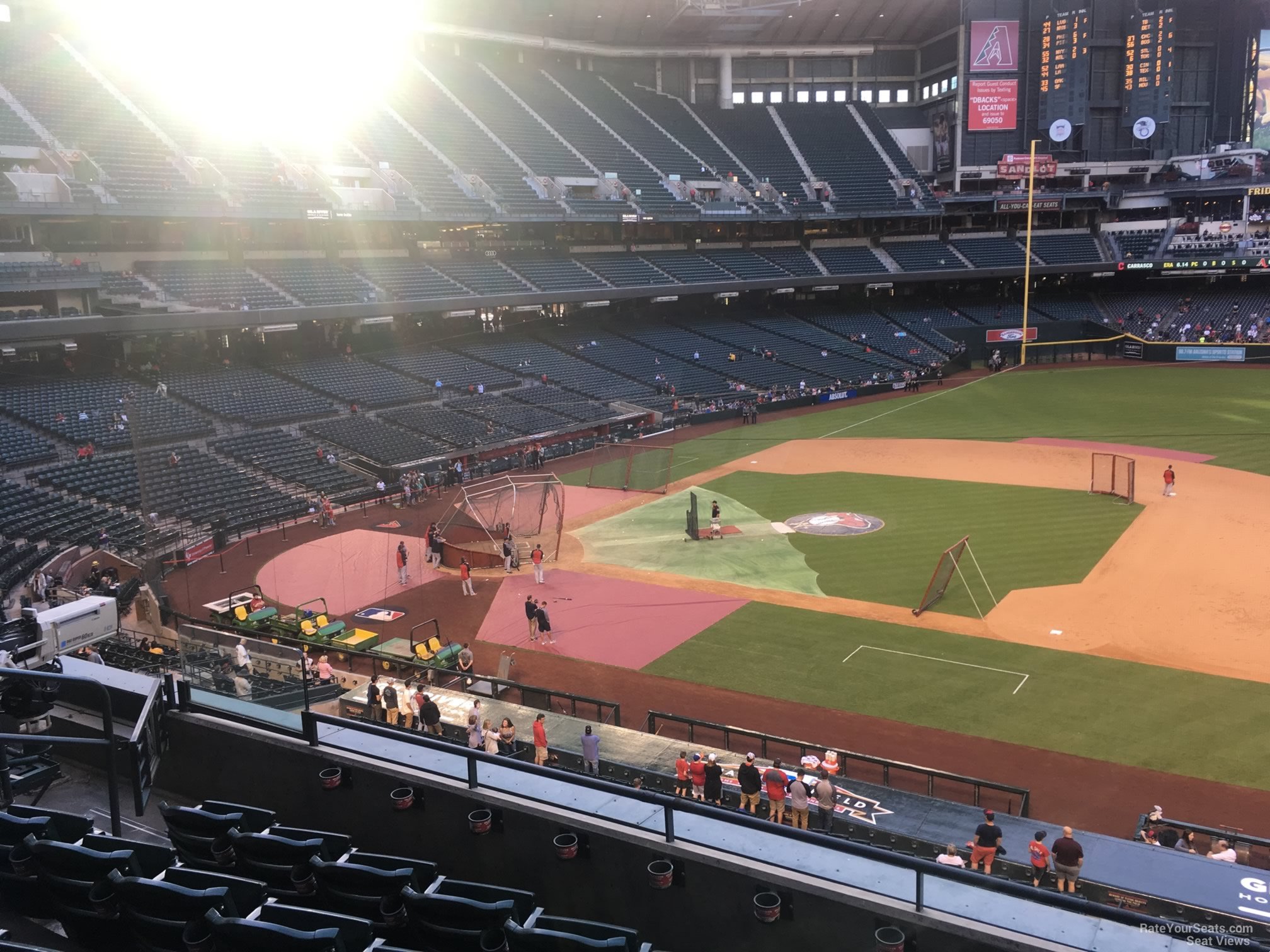 Chase Field Section 207 - Arizona Diamondbacks - RateYourSeats.com