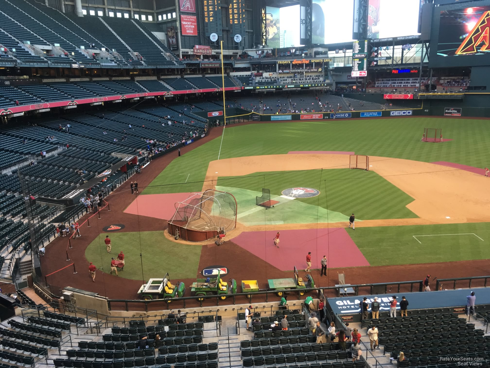 Section 210A at Chase Field - RateYourSeats.com