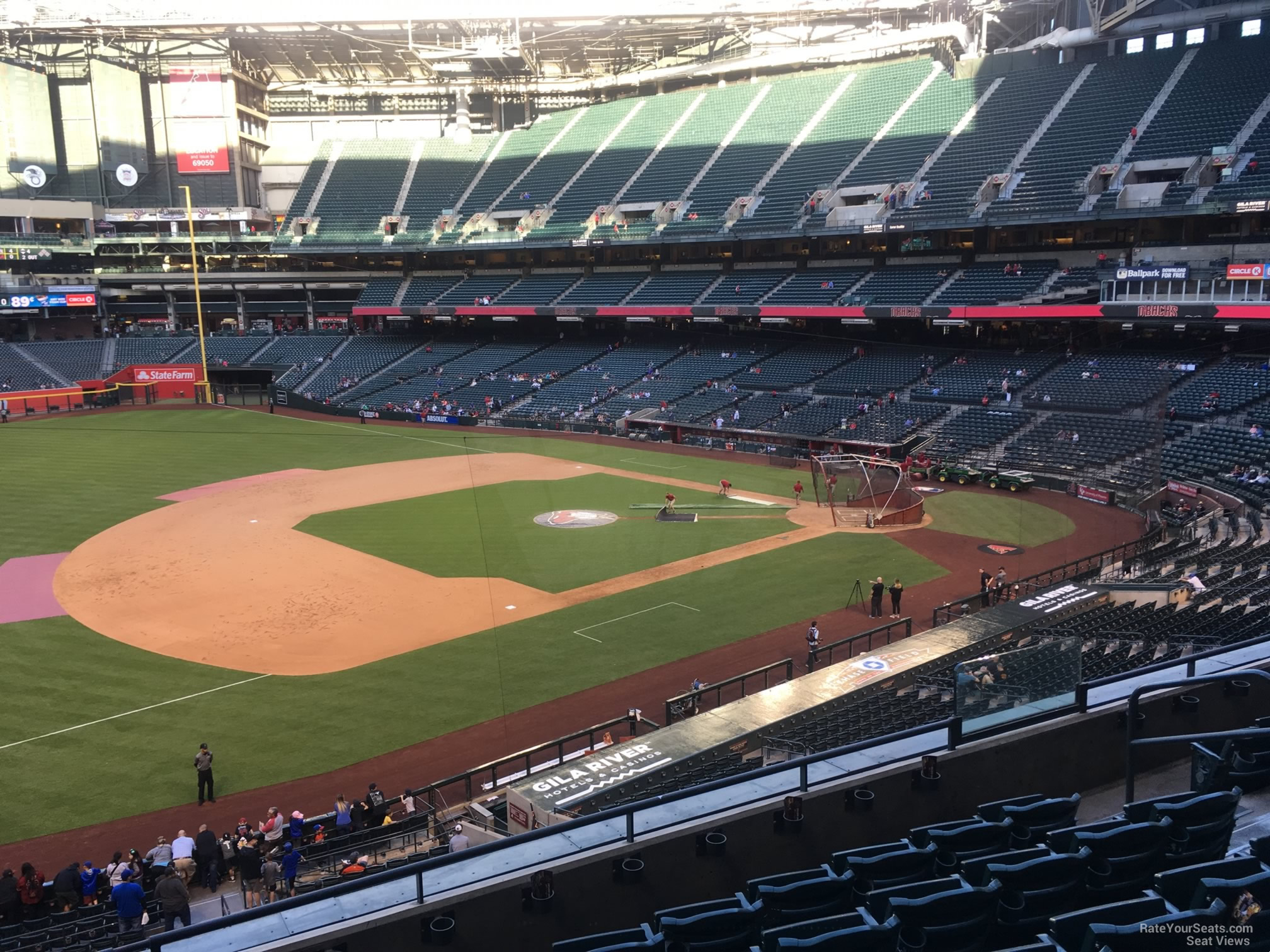 Chase Field Section 215 - Arizona Diamondbacks - RateYourSeats.com