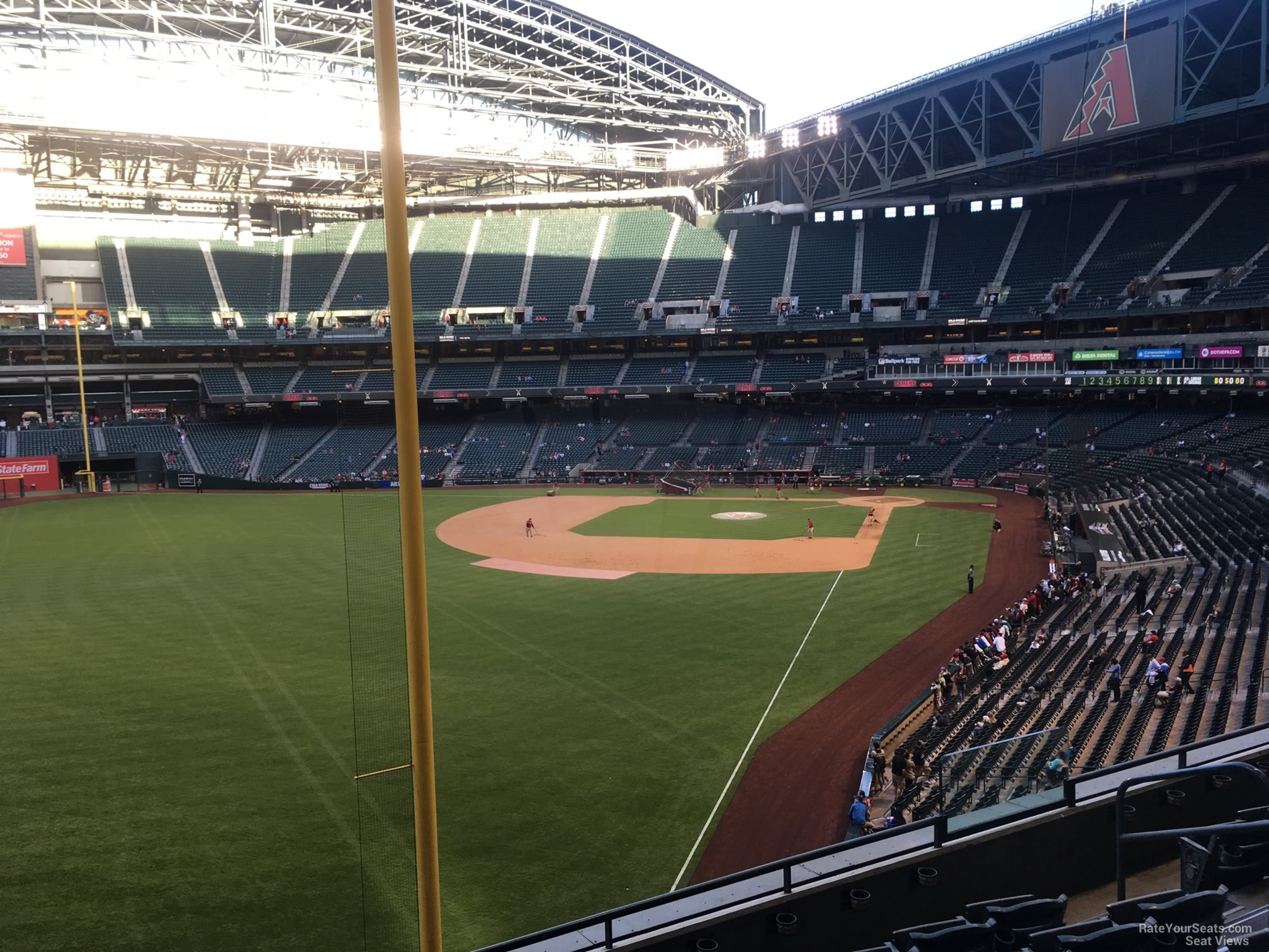 Chase Field Section 222 - Arizona Diamondbacks - RateYourSeats.com