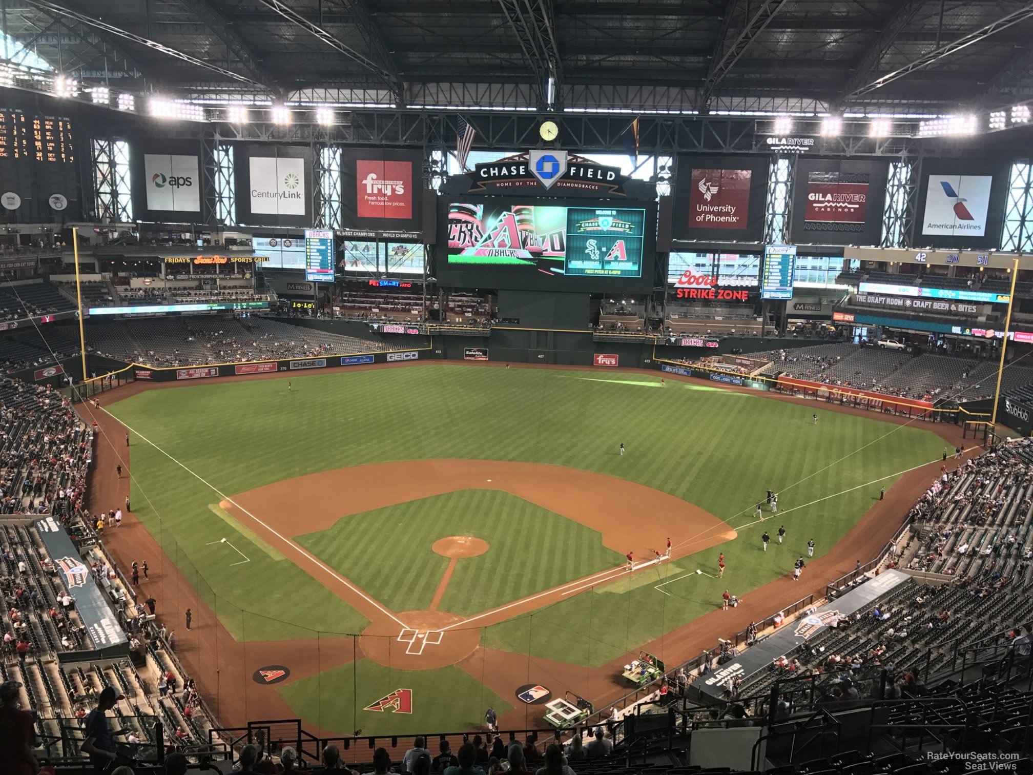 Chase Field Virtual Seating Chart