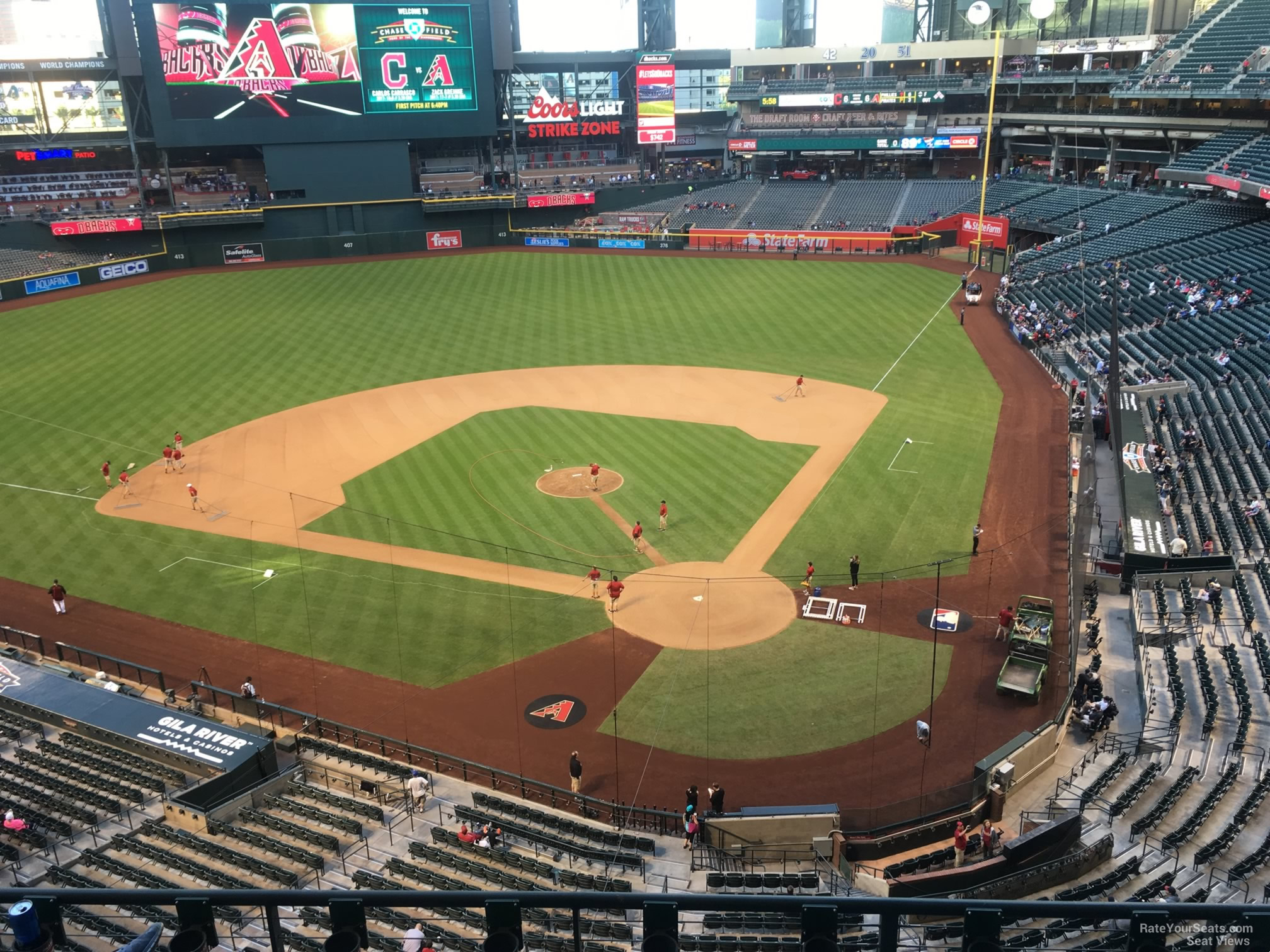 Chase Field Section 318 - Arizona Diamondbacks - RateYourSeats.com