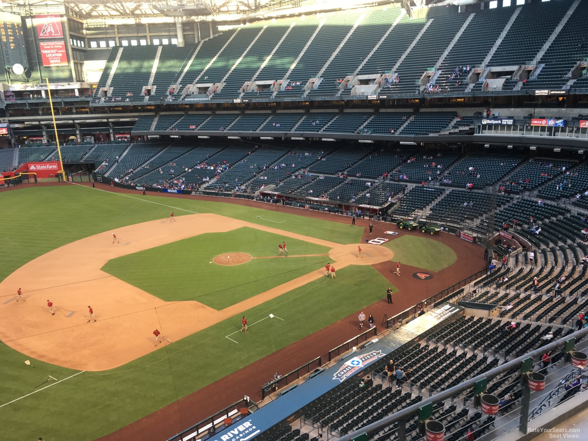 Chase Field Section 326 - Arizona Diamondbacks - RateYourSeats.com