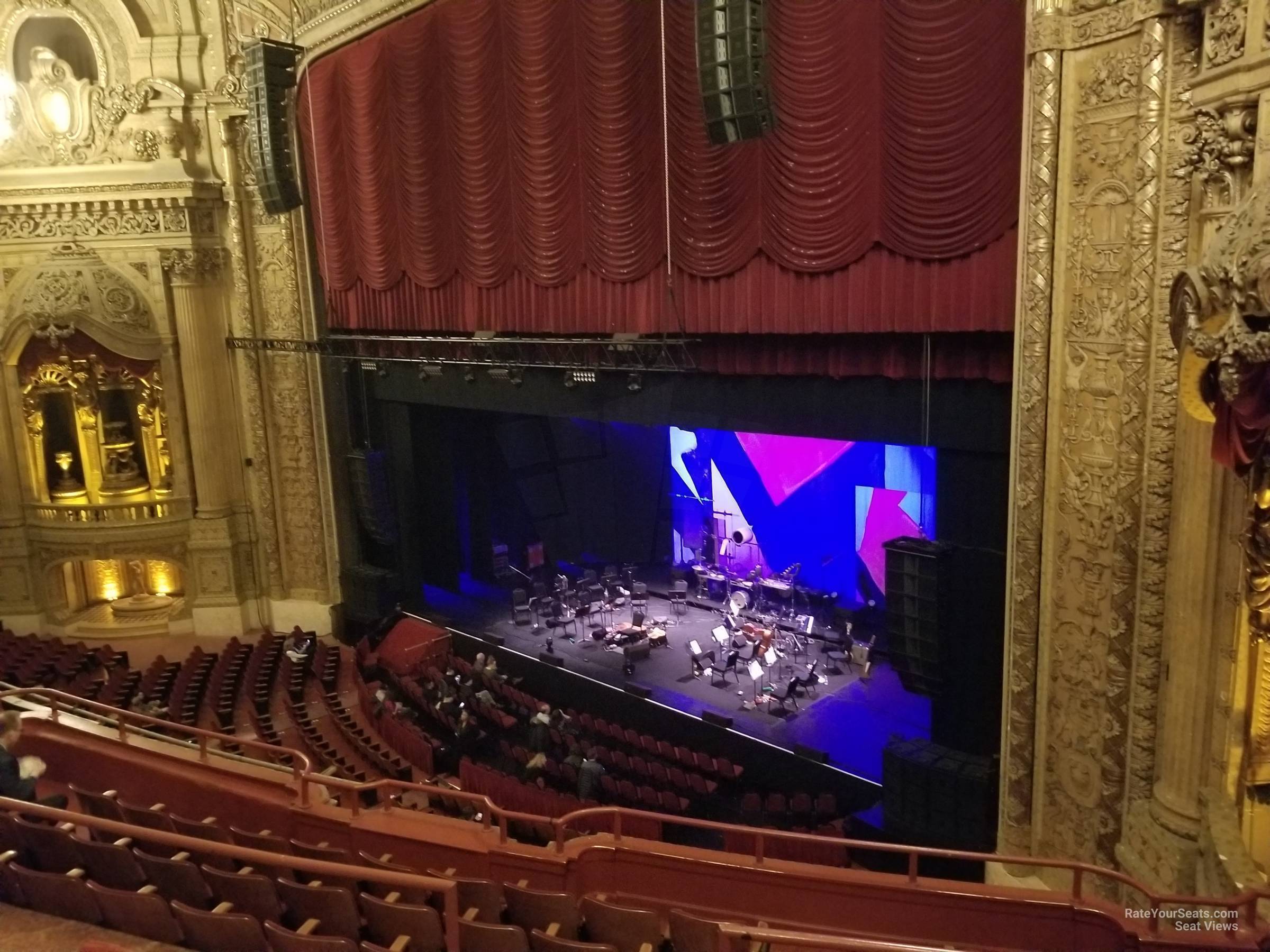 Balcony 1R at Chicago Theatre - RateYourSeats.com