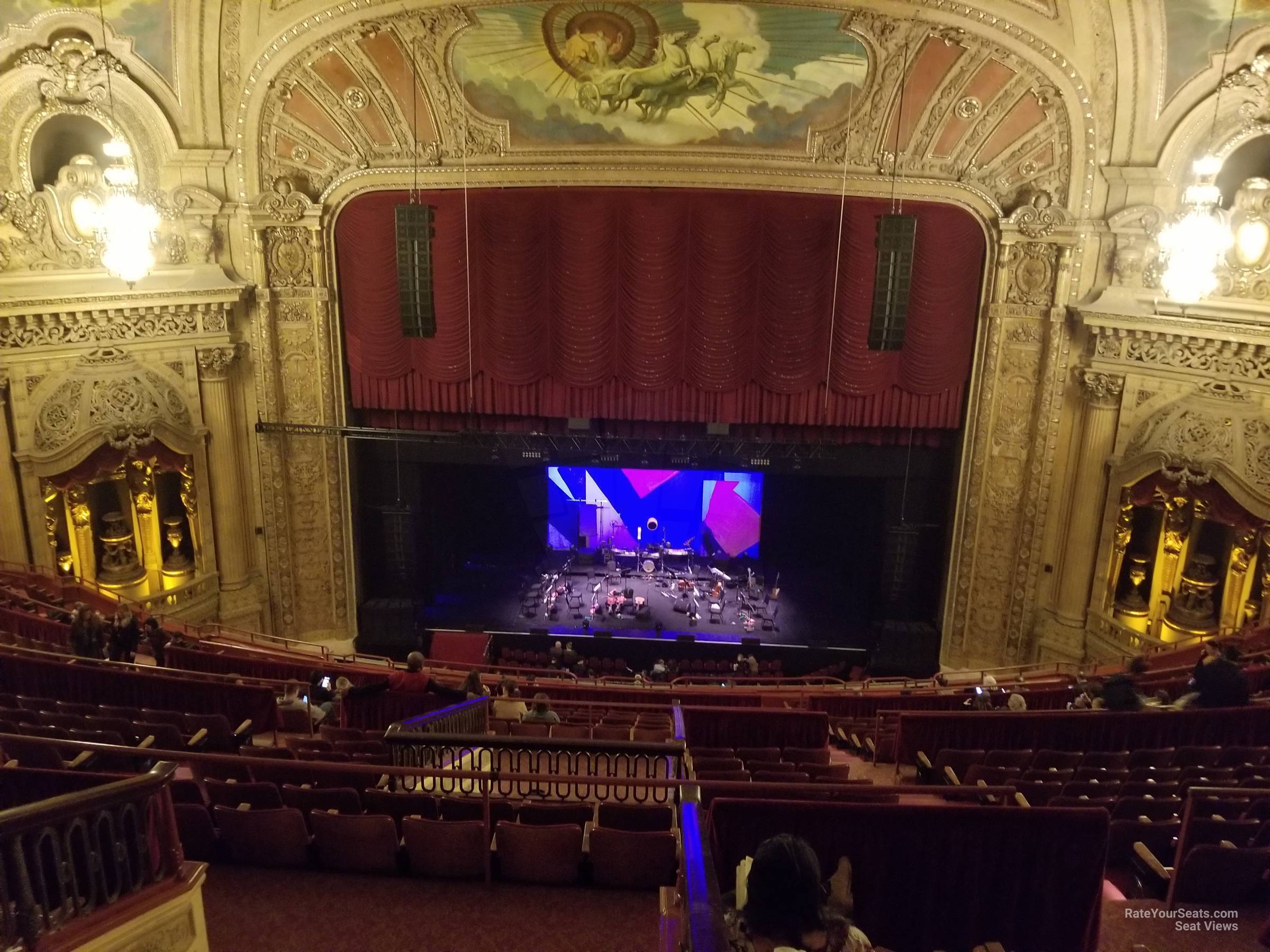 Balcony 4 at Chicago Theatre RateYourSeats