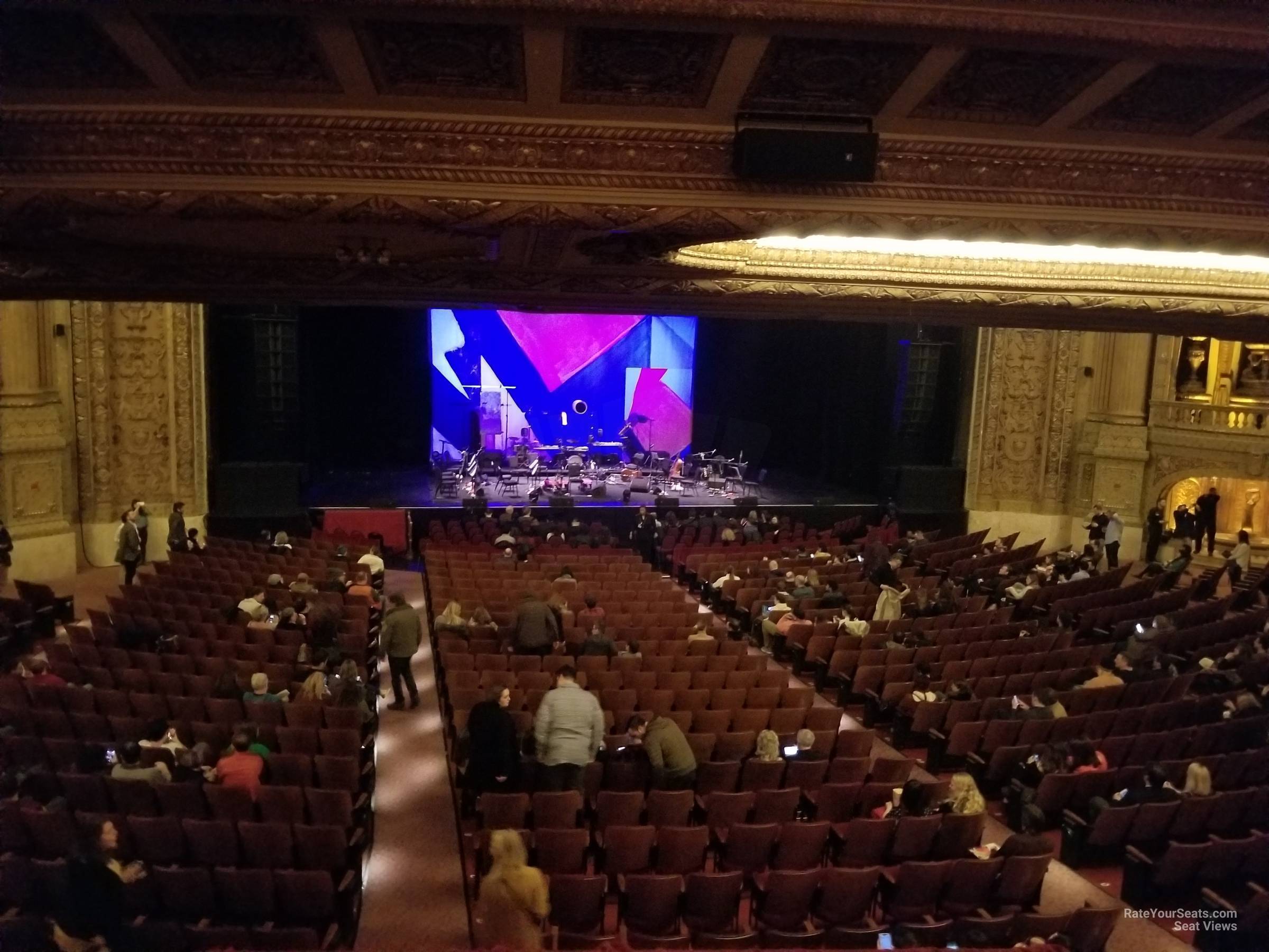 Chicago Theater Mezzanine Seating Chart