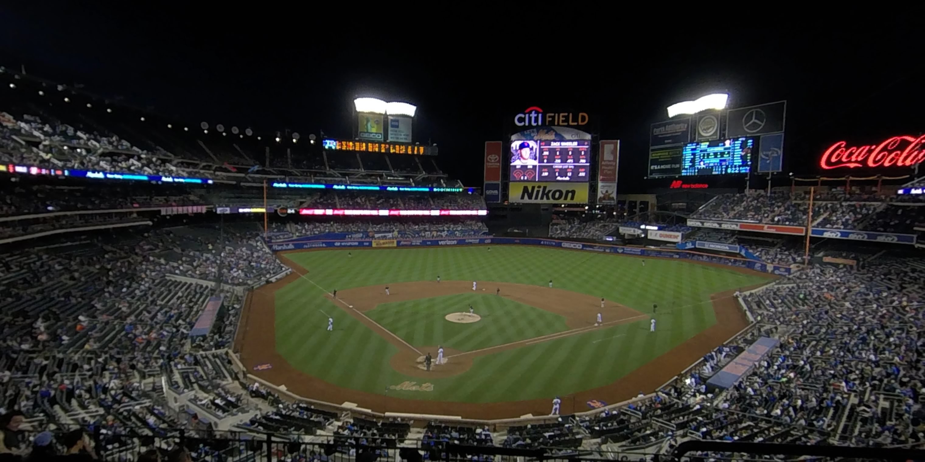 section 317 panoramic seat view  - citi field