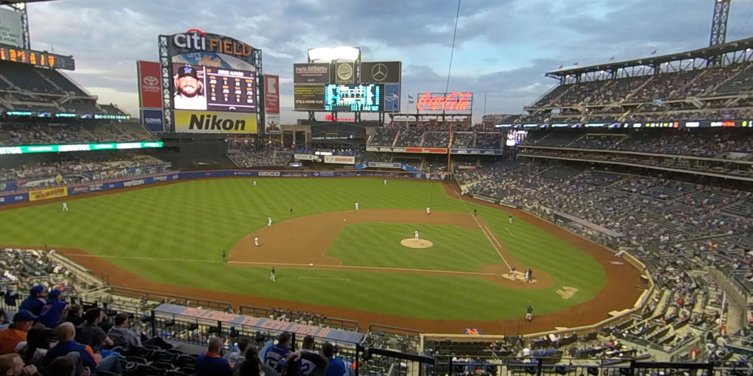 section 325 panoramic seat view  - citi field