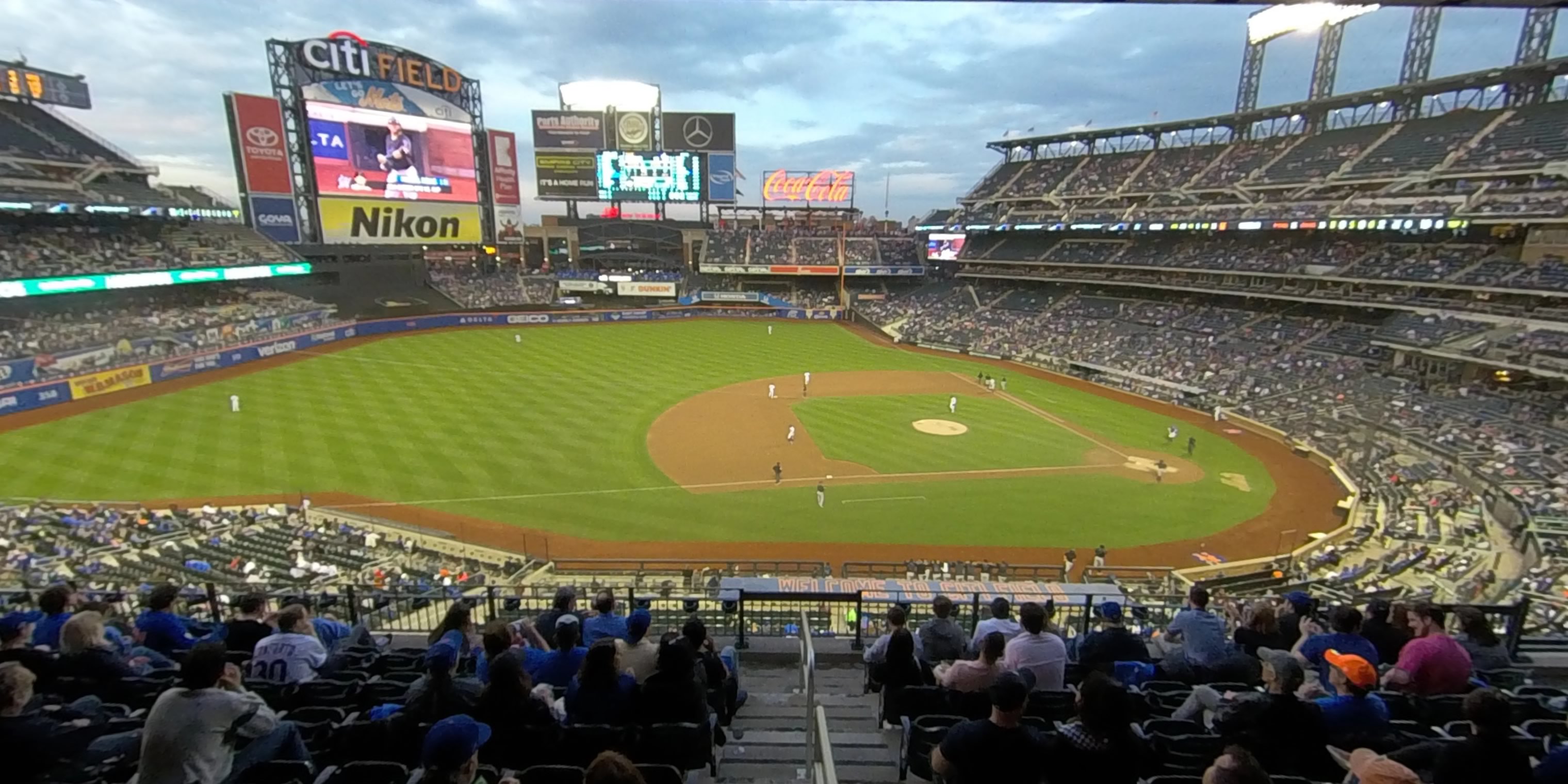 section 327 panoramic seat view  - citi field
