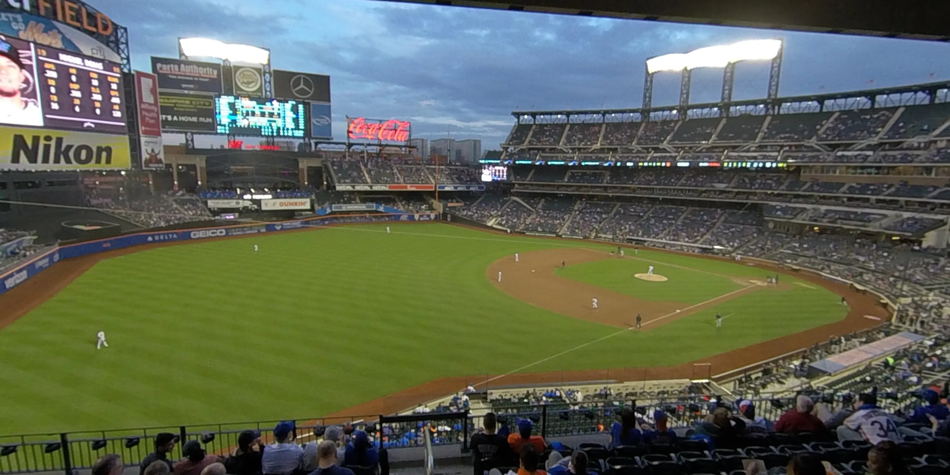 section 331 panoramic seat view  - citi field