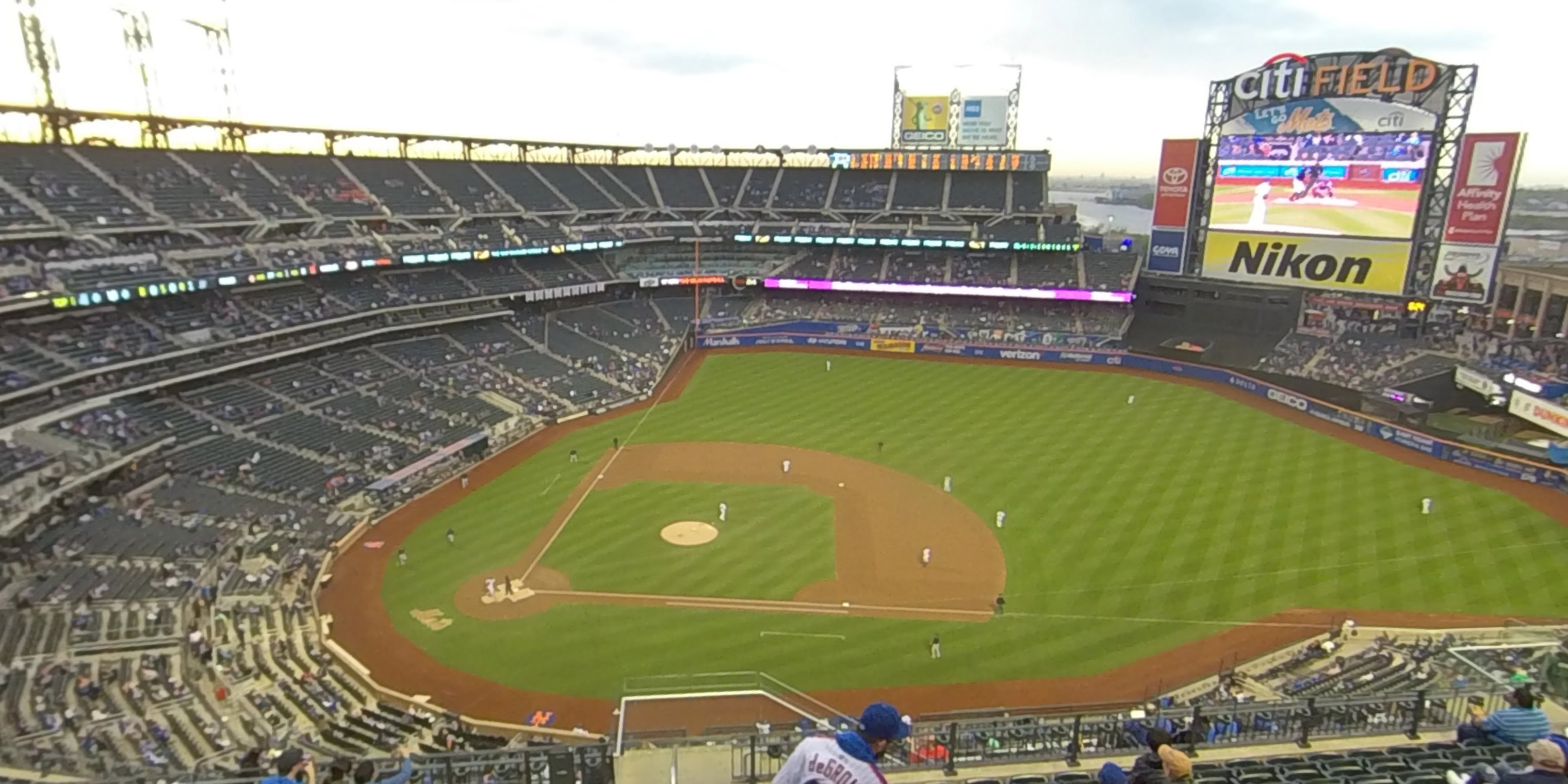 section 507 panoramic seat view  - citi field
