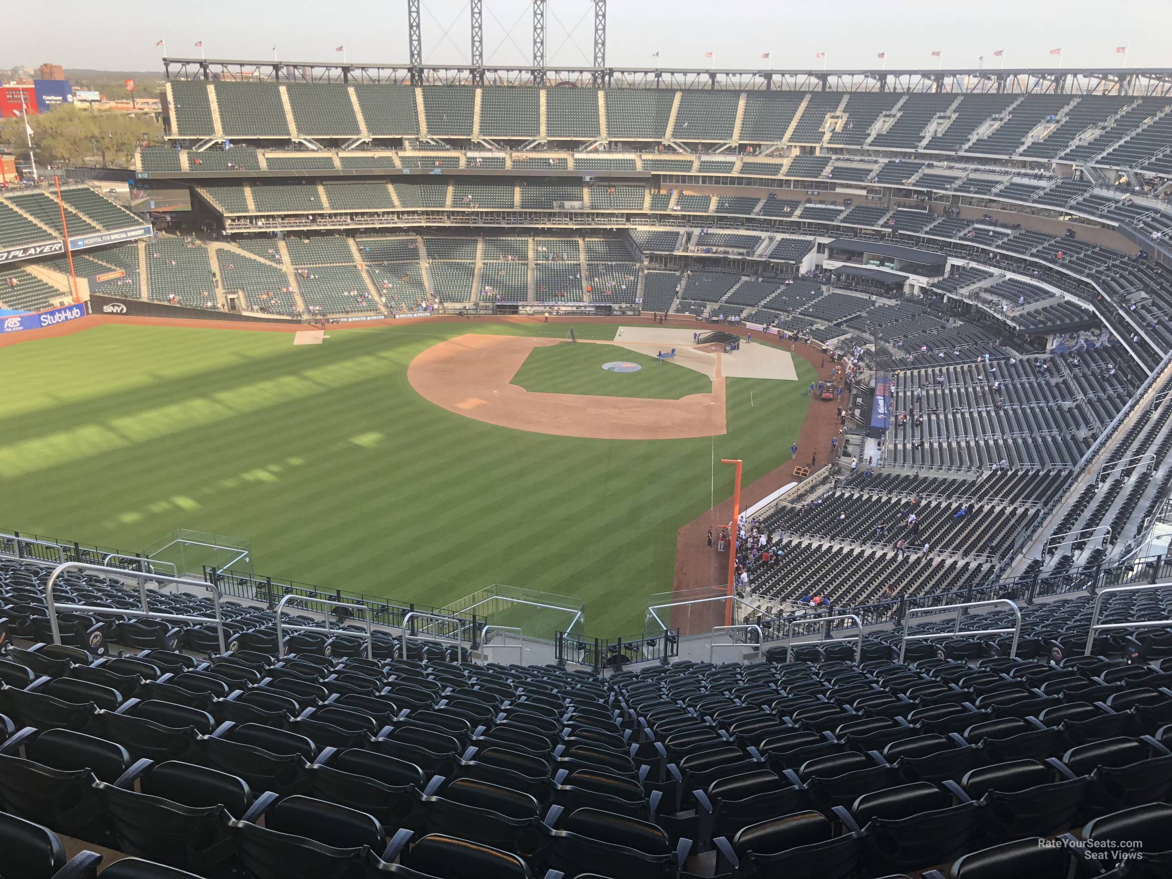 Citi Field, View From Behind Home Plate 2017 - 5x7 Glossy Photo. New York  Mets.