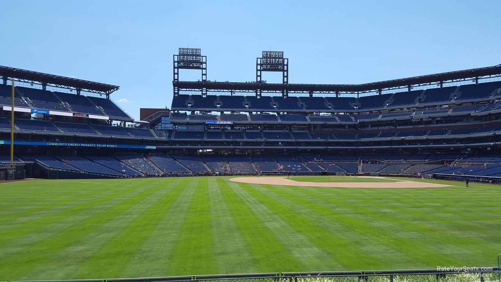 section 145, row 7 seat view  for baseball - citizens bank park