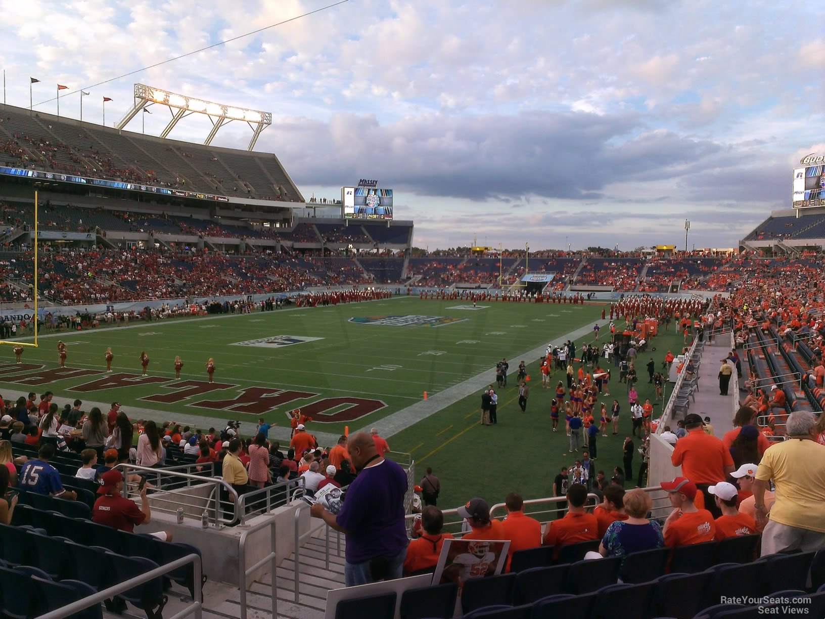 Camping World Stadium Section 117 - RateYourSeats.com