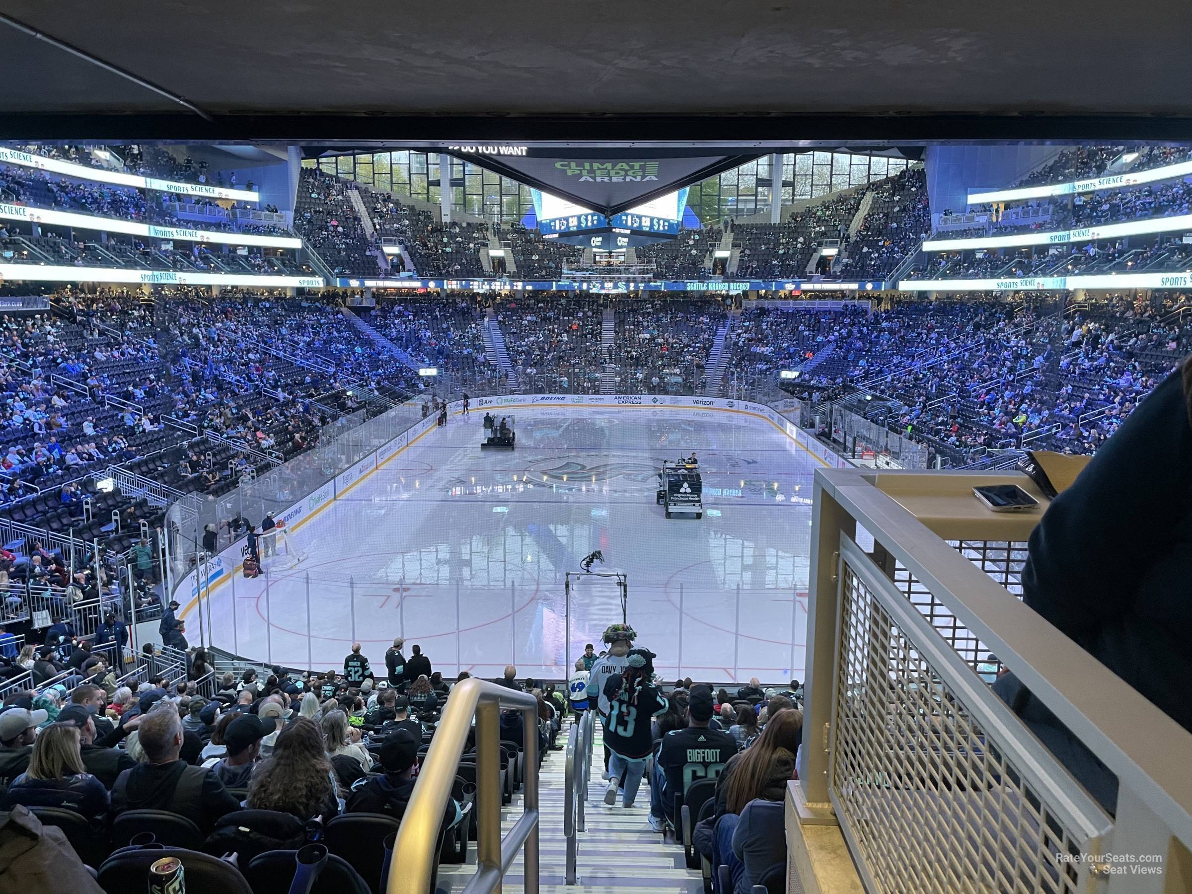 Climate Pledge Arena Hockey Seating Chart