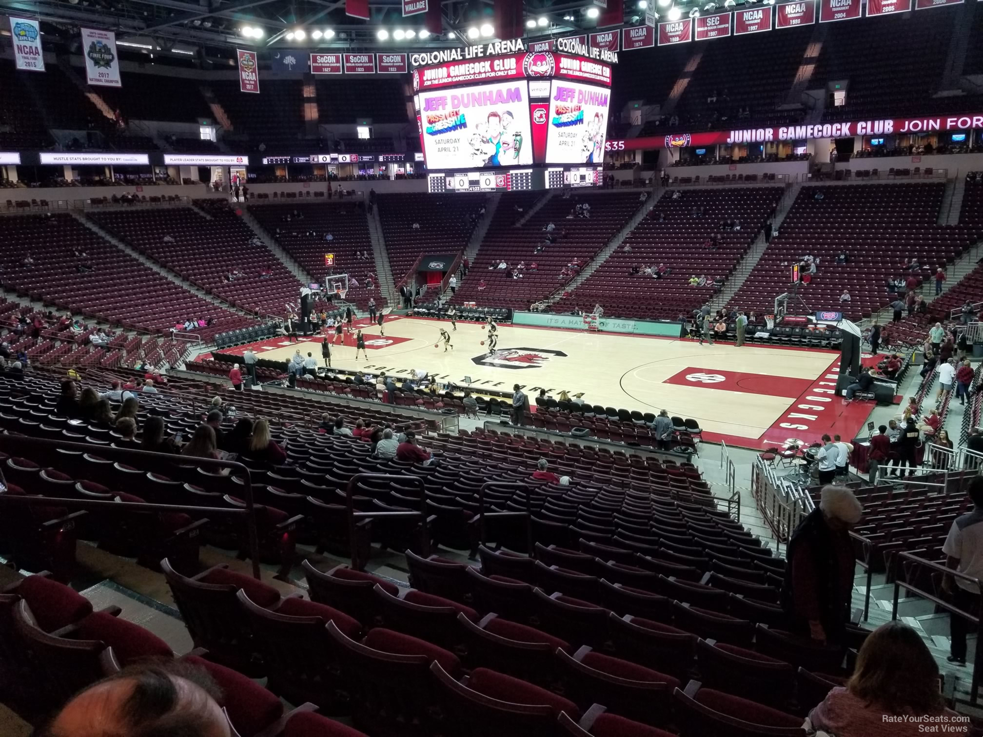 Colonial Life Arena Seating Chart With Seat Numbers