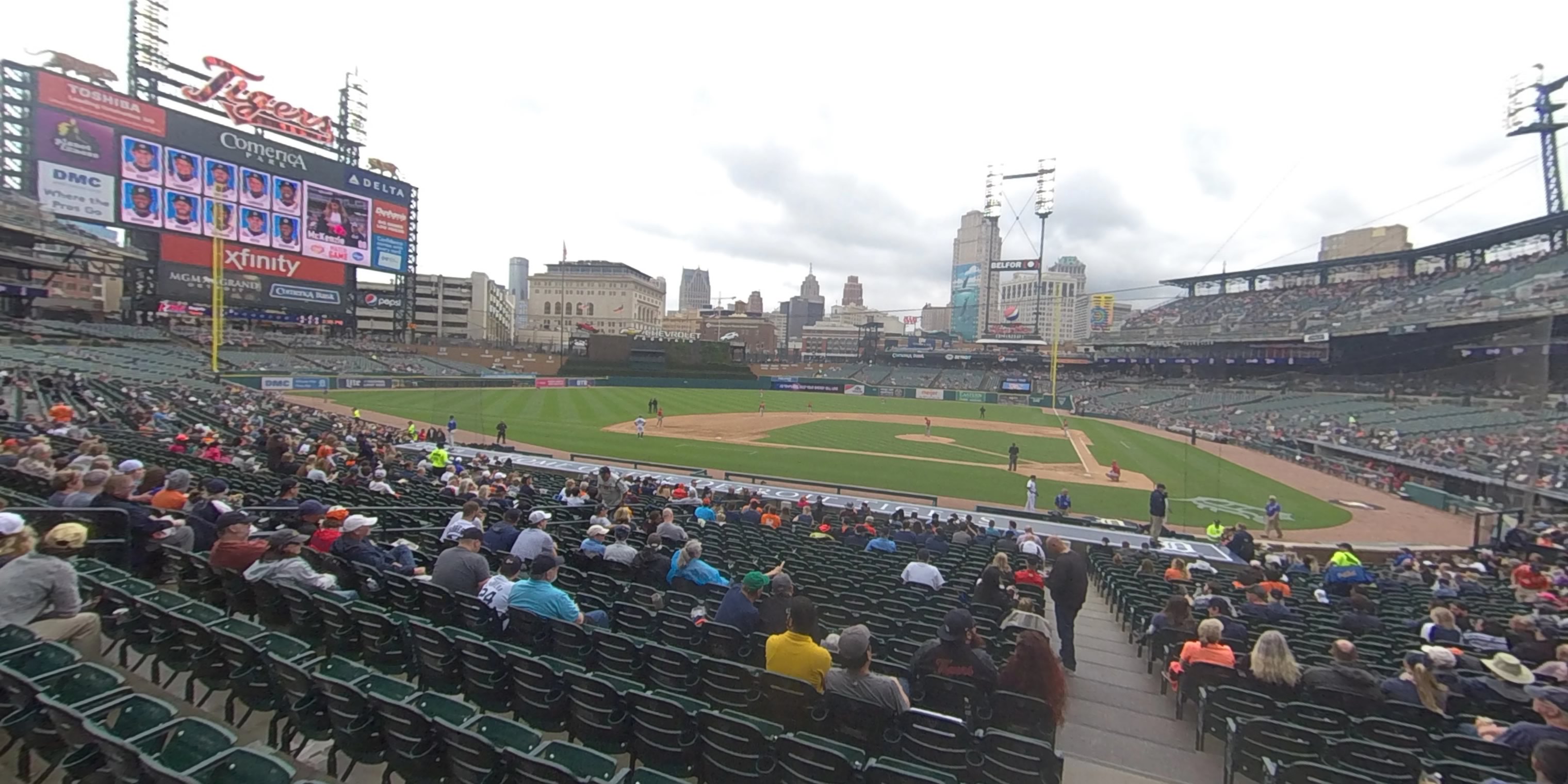 Comerica Park Seat Views