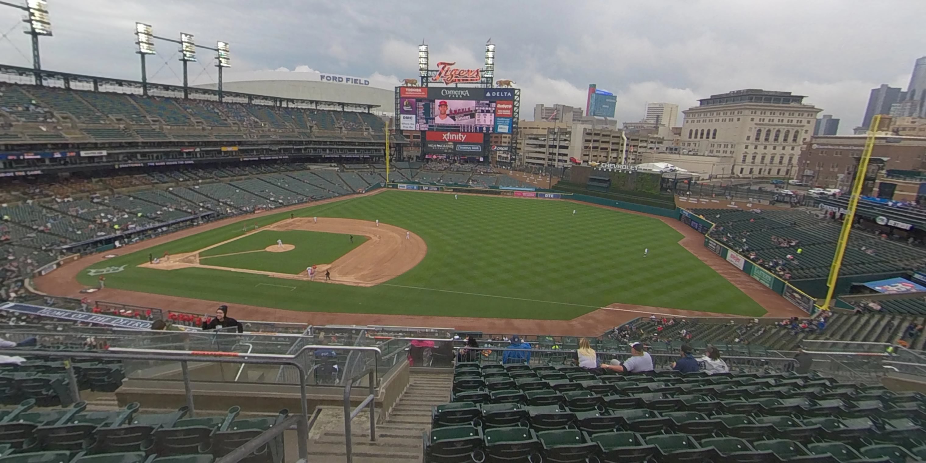 Comerica Park Seating Map