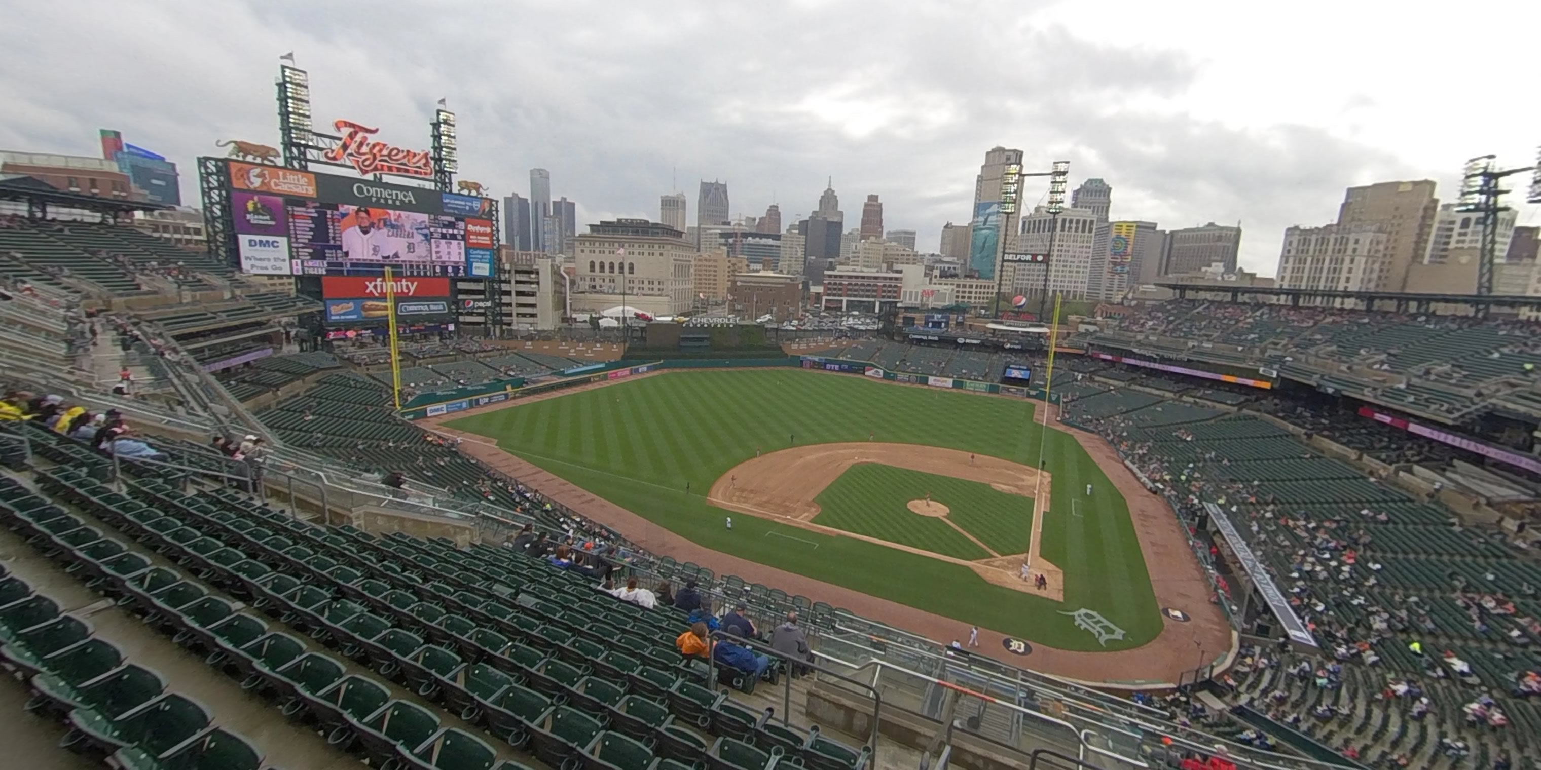 Comerica Park Seat Views