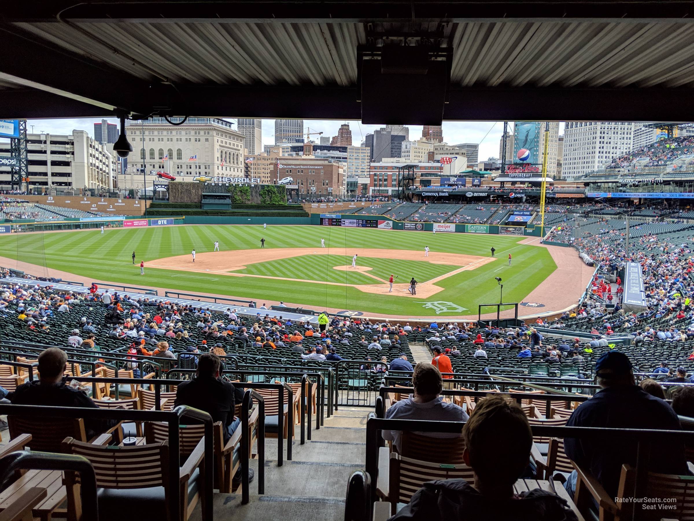Shaded Seats at Comerica Park - Find Tigers Tickets in the Shade