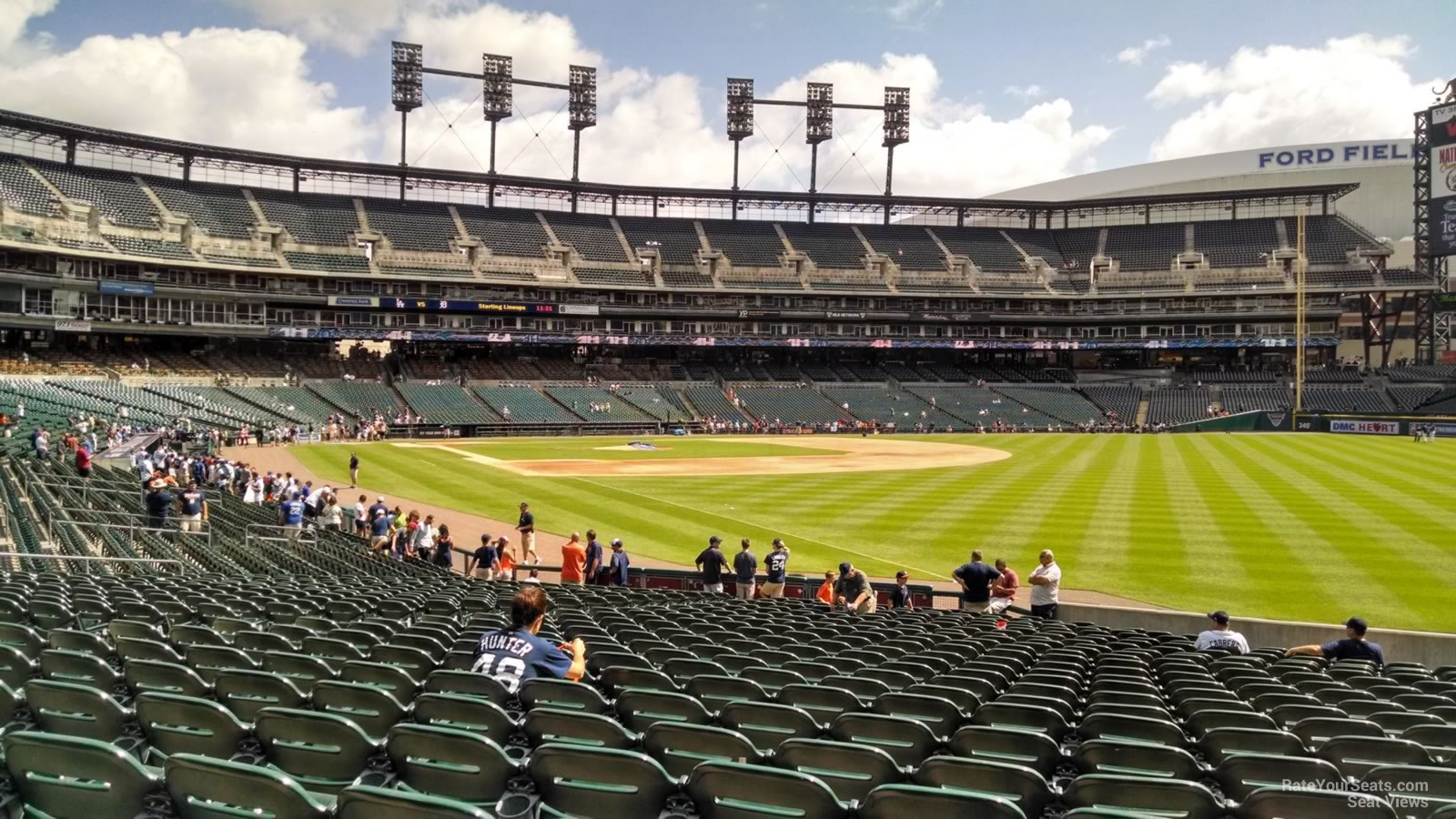 Section 113 at Comerica Park - RateYourSeats.com