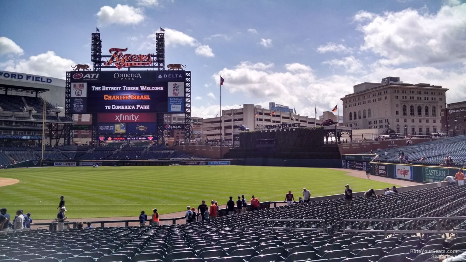 Terrace 116 at Comerica Park 