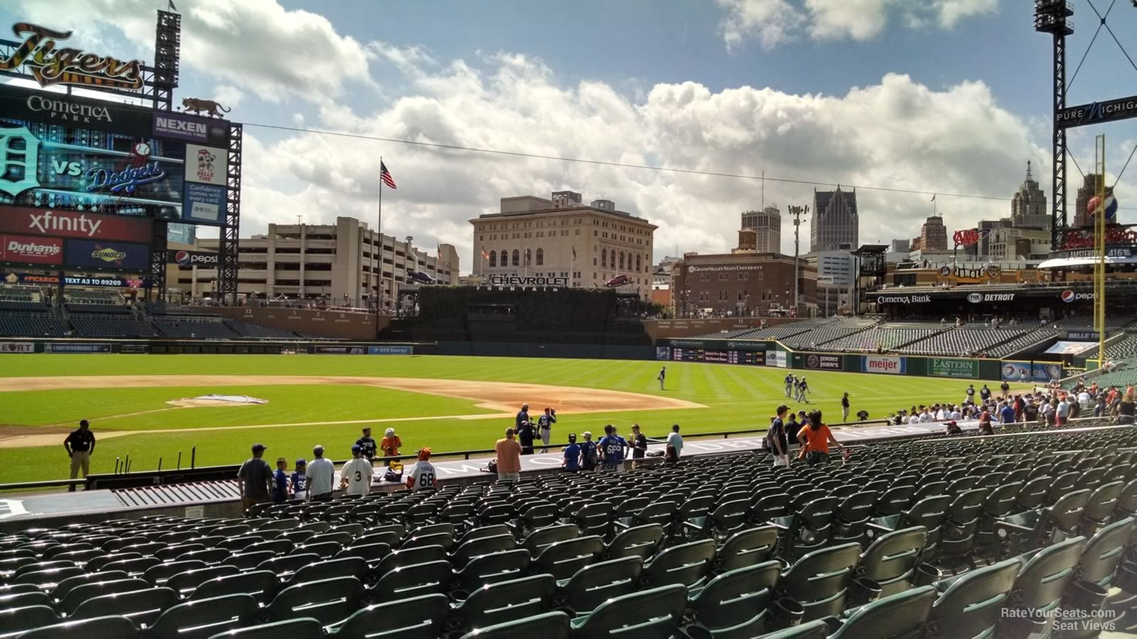 Tiger Den 124 at Comerica Park 