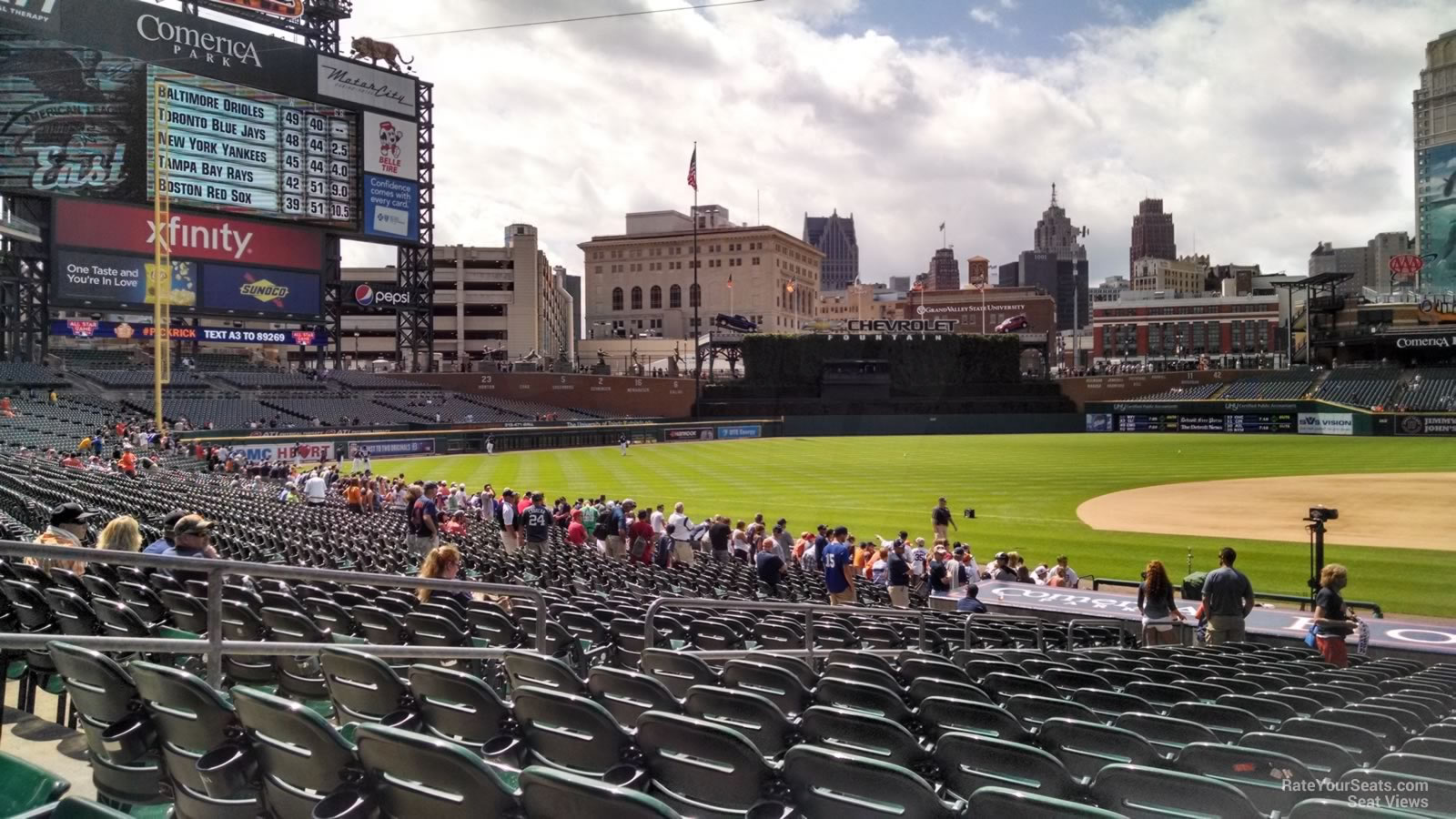 Comerica Park on X: Today we completed installation of 472 new