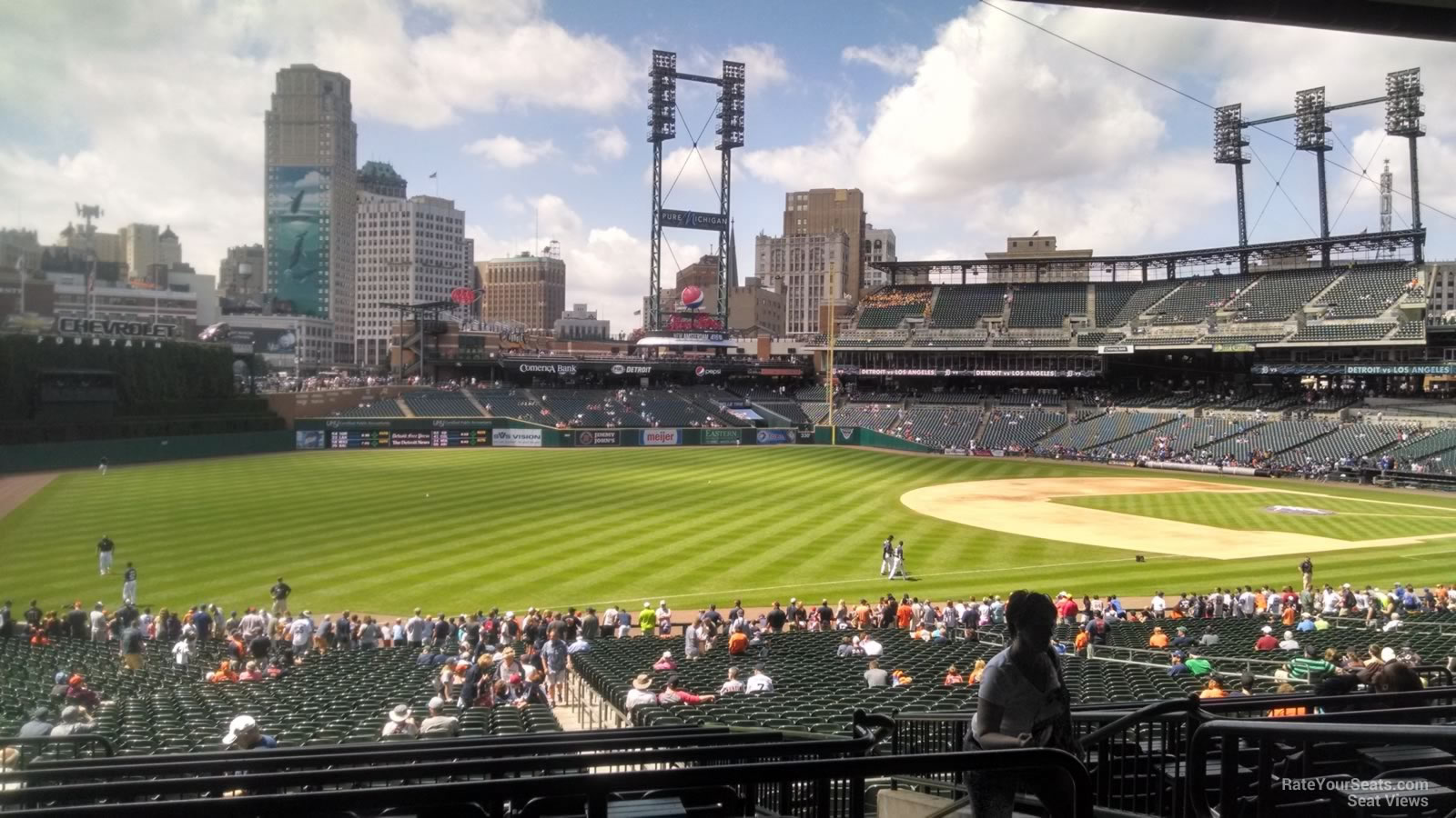 Comerica Park, section 140, home of Detroit Tigers, page 1