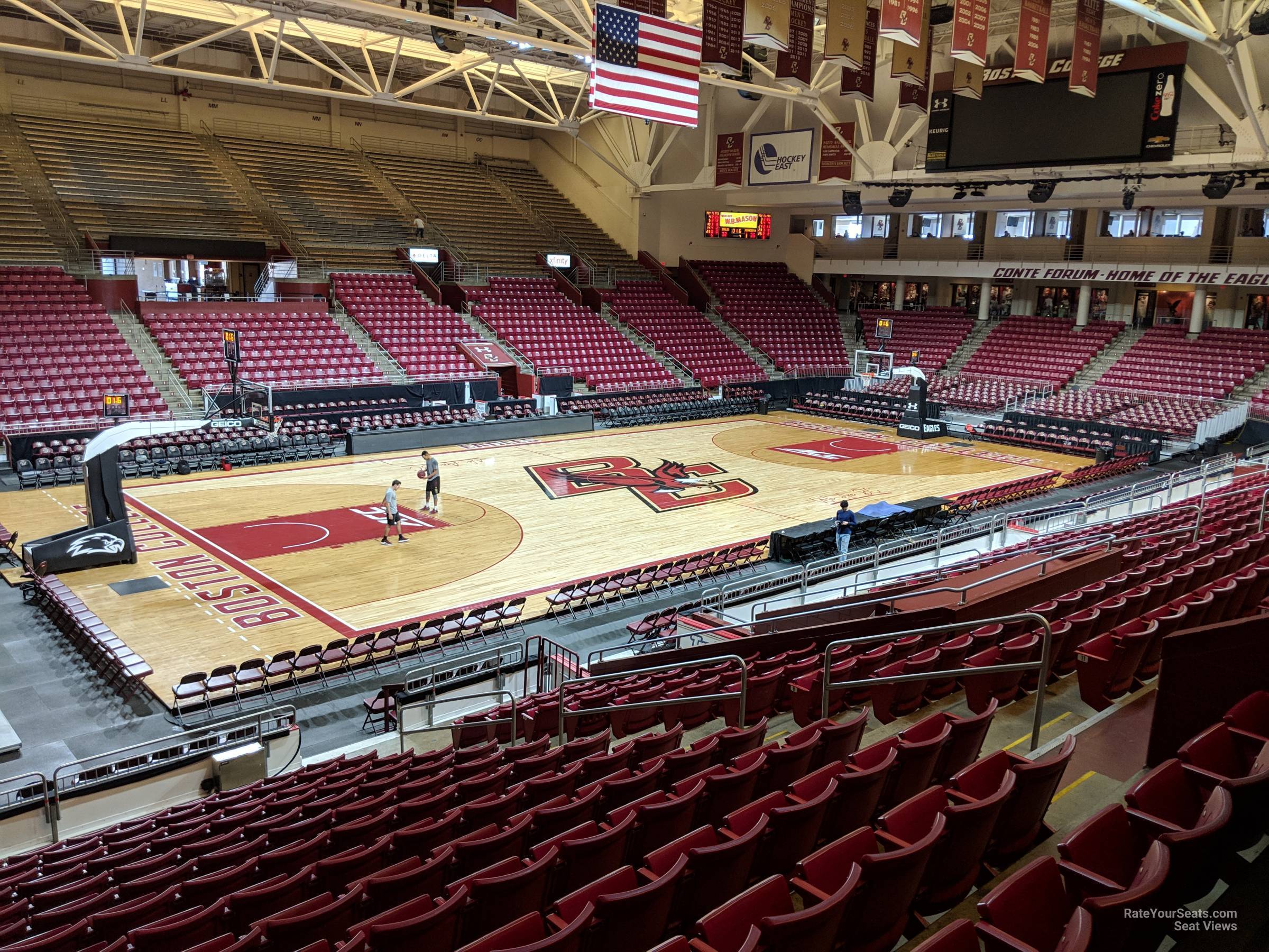 Conte Forum Section C - RateYourSeats.com