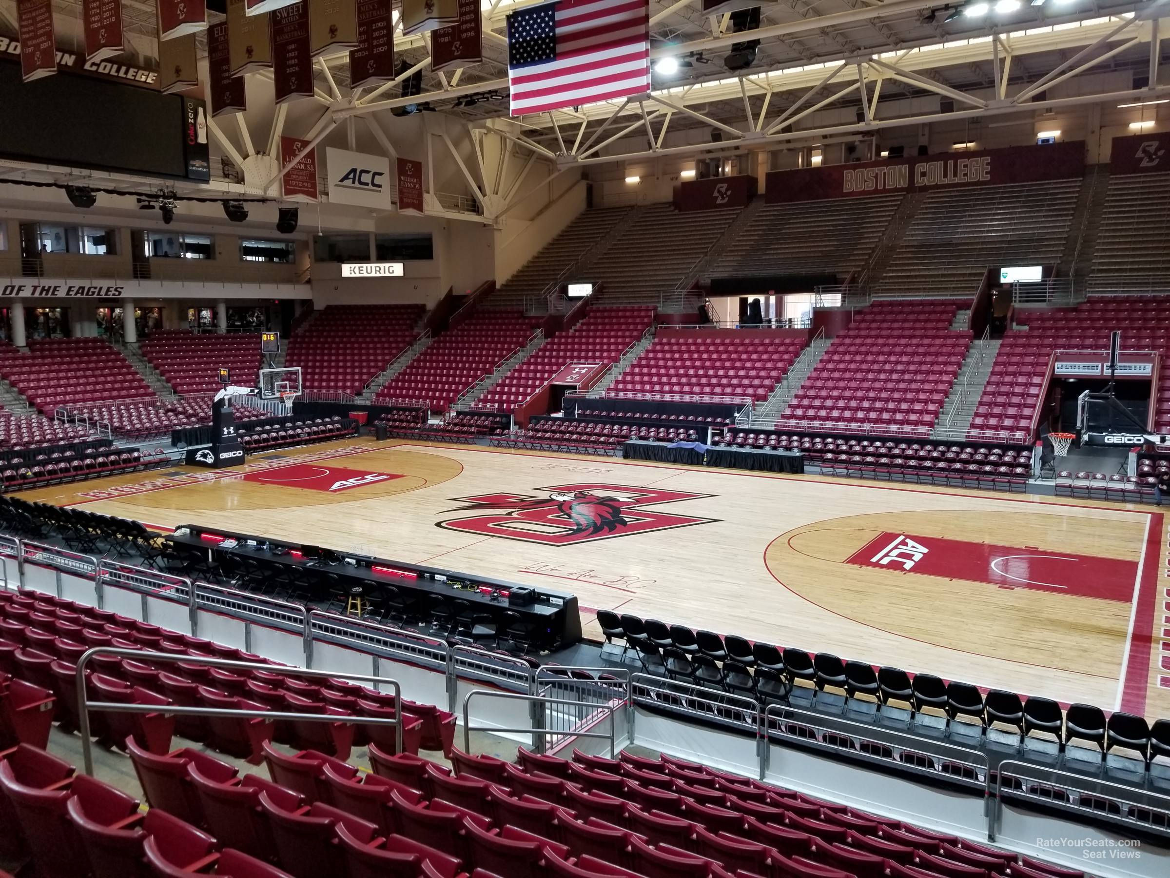 section k, row 12 seat view  - conte forum
