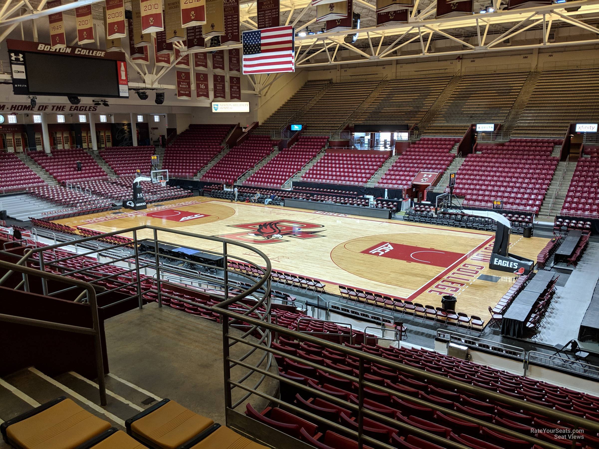 Conte Forum Section VV - RateYourSeats.com