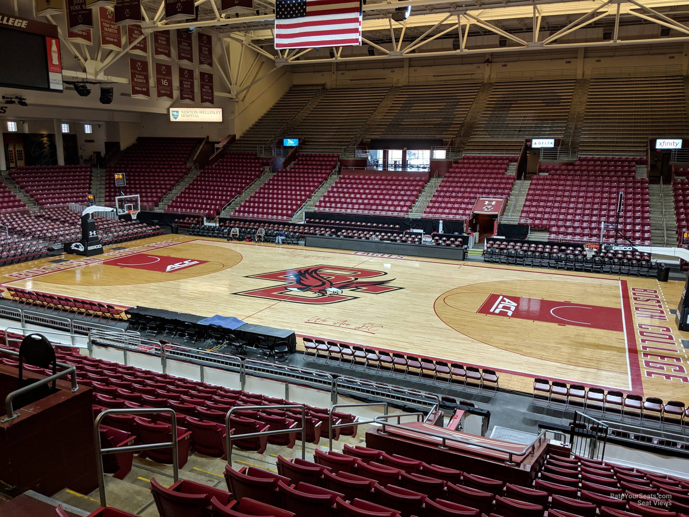 Conte Forum Section W - RateYourSeats.com