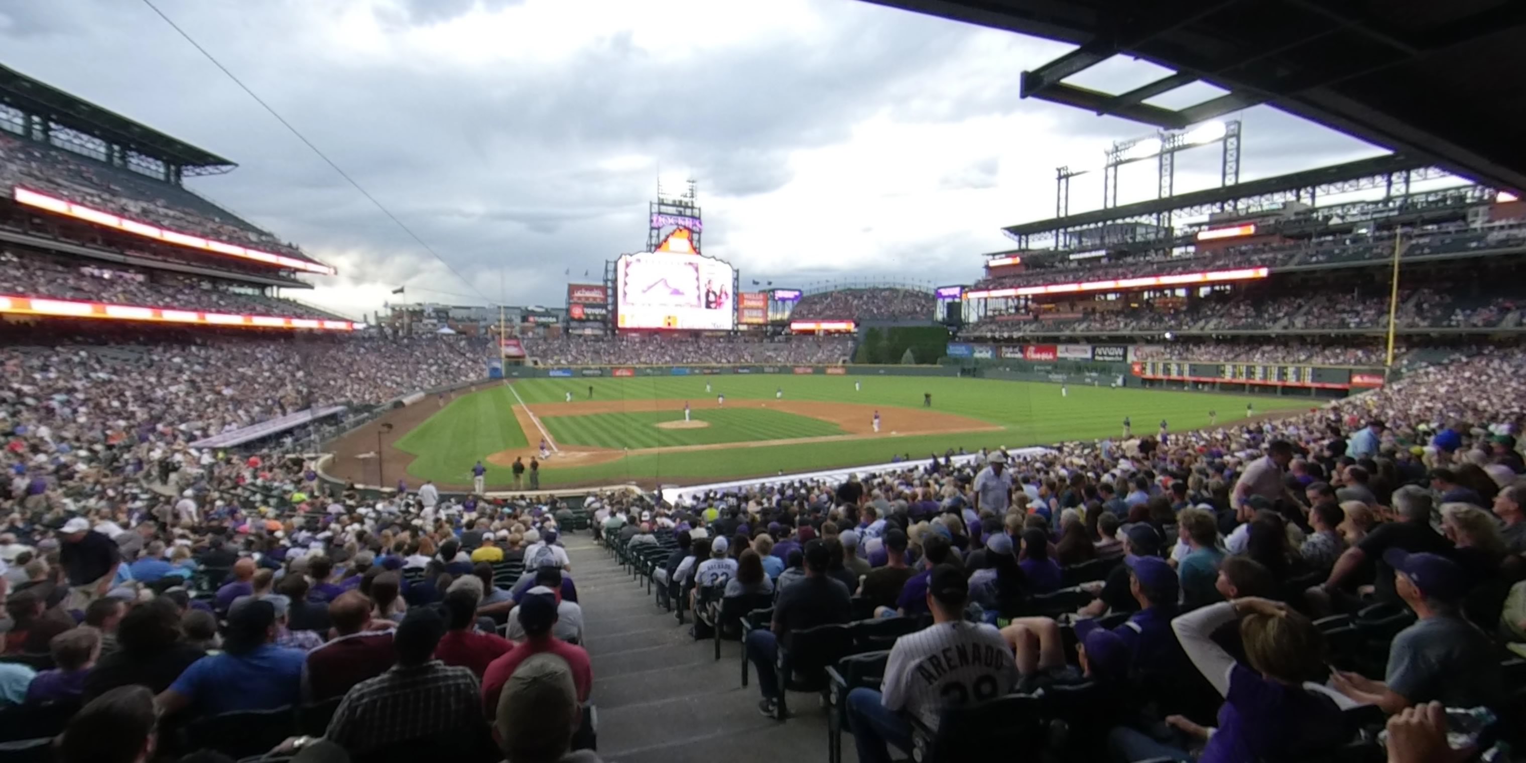 Section 126 at Coors Field 