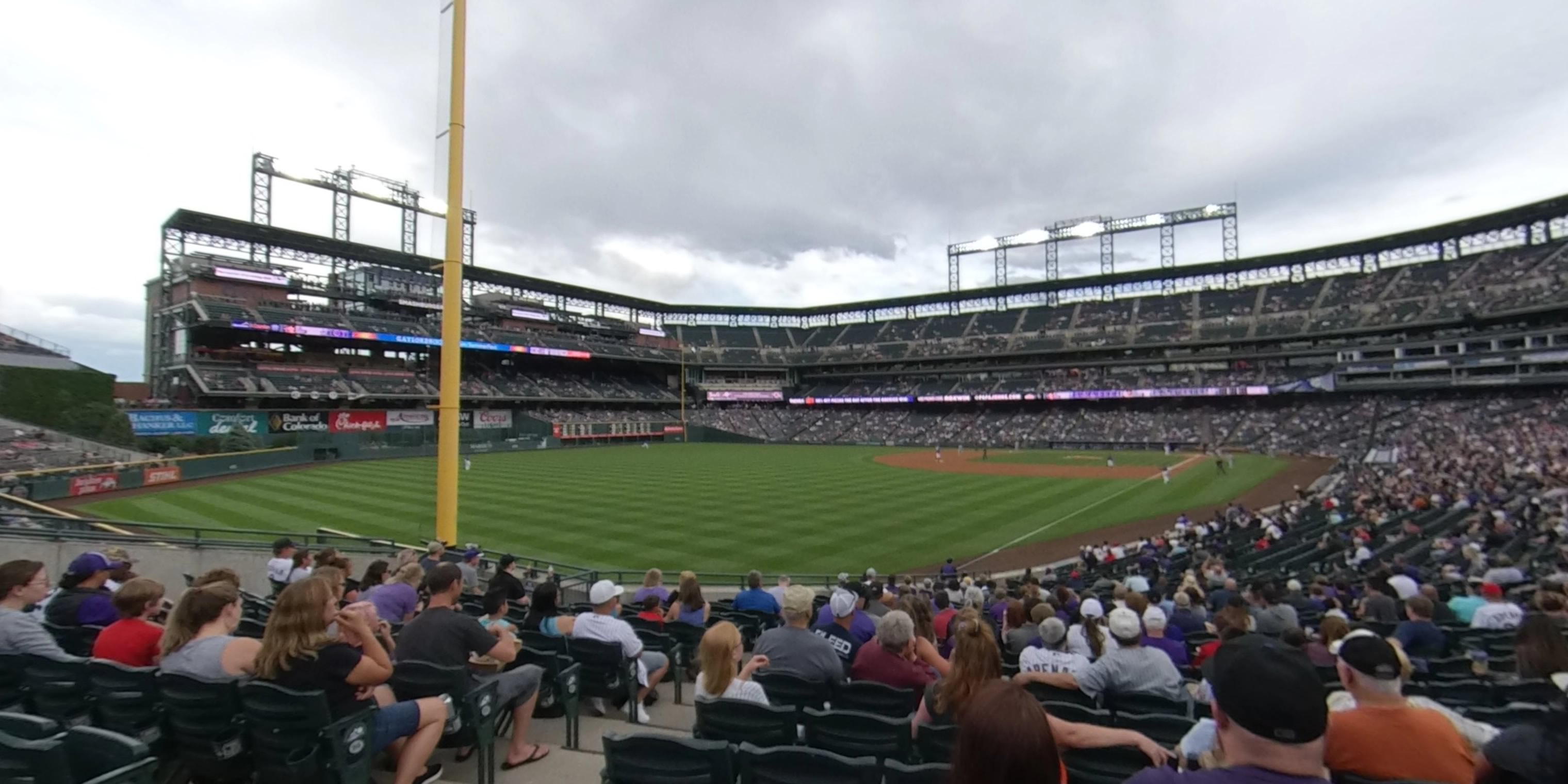 Section 149 at Coors Field RateYourSeats com