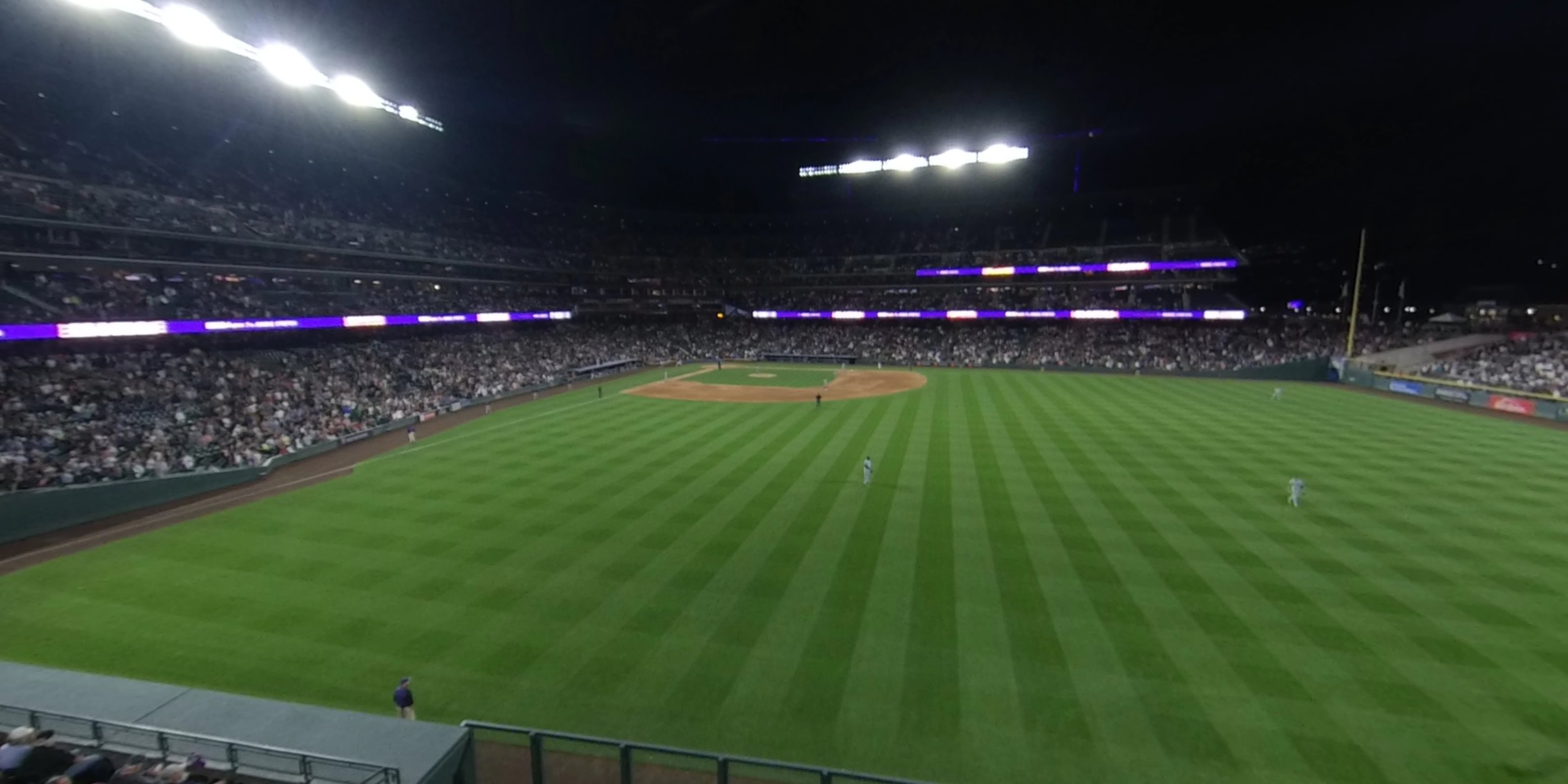 section 204 panoramic seat view  - coors field