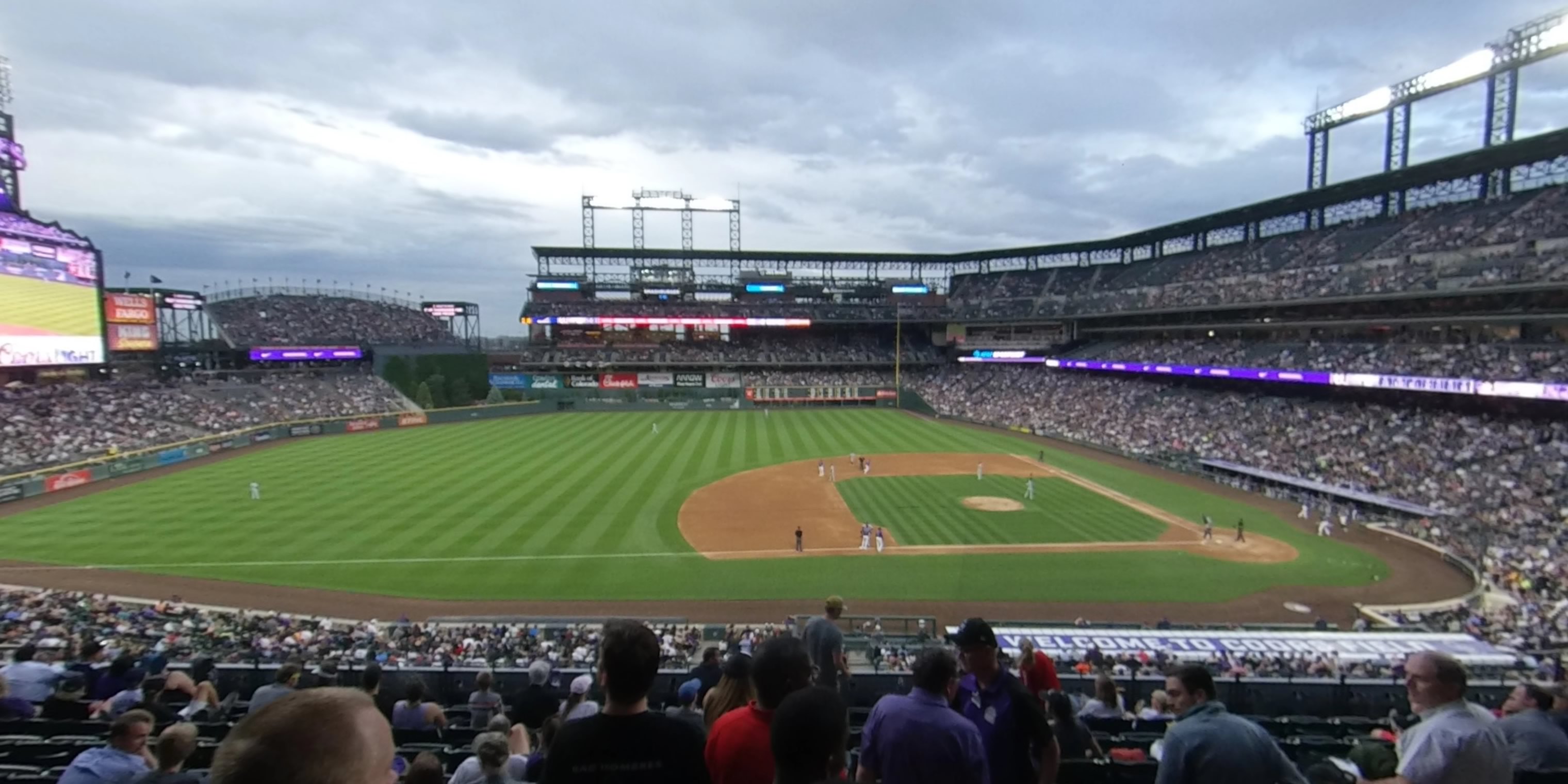 section 239 panoramic seat view  - coors field