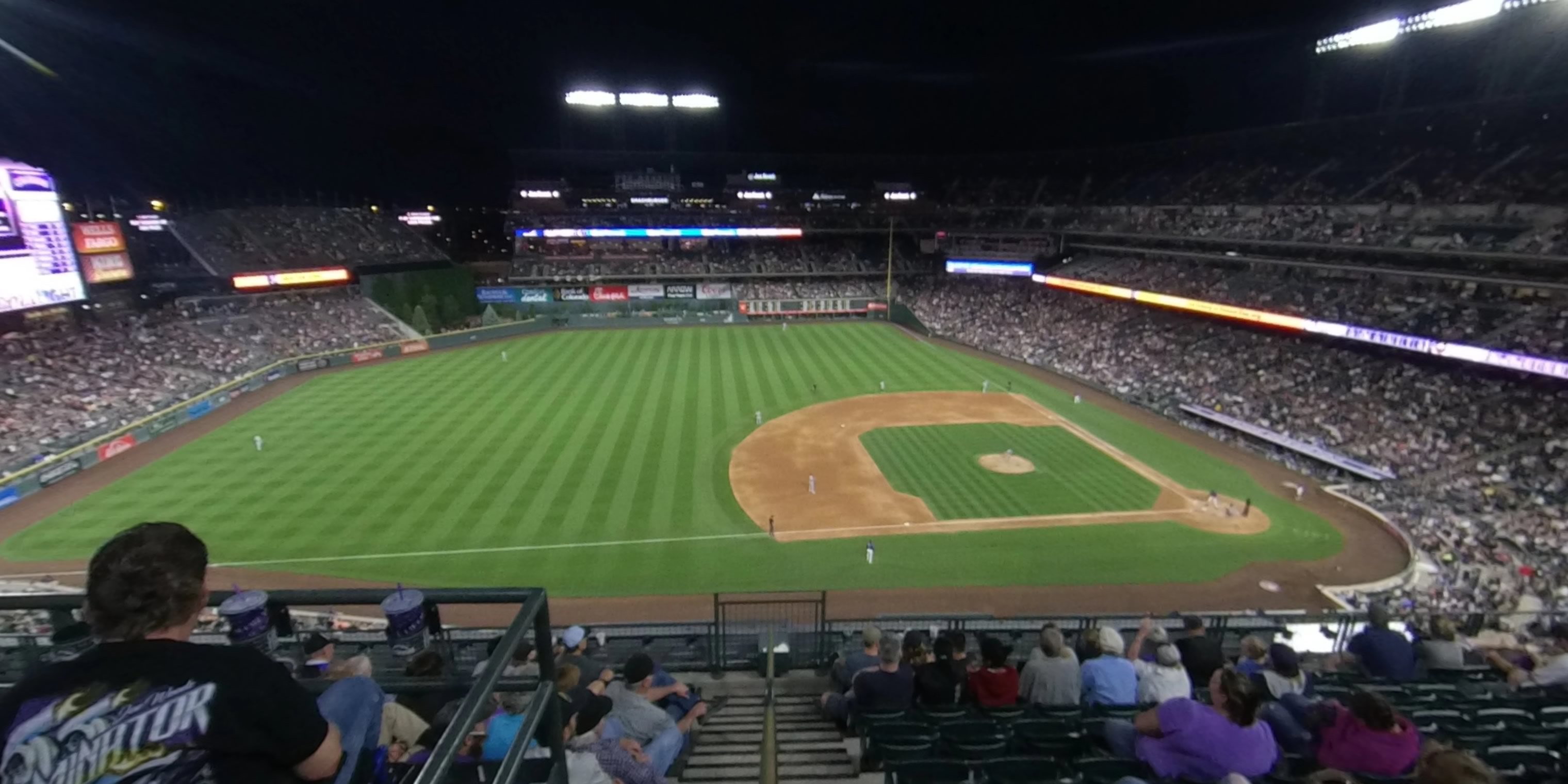 section 338 panoramic seat view  - coors field