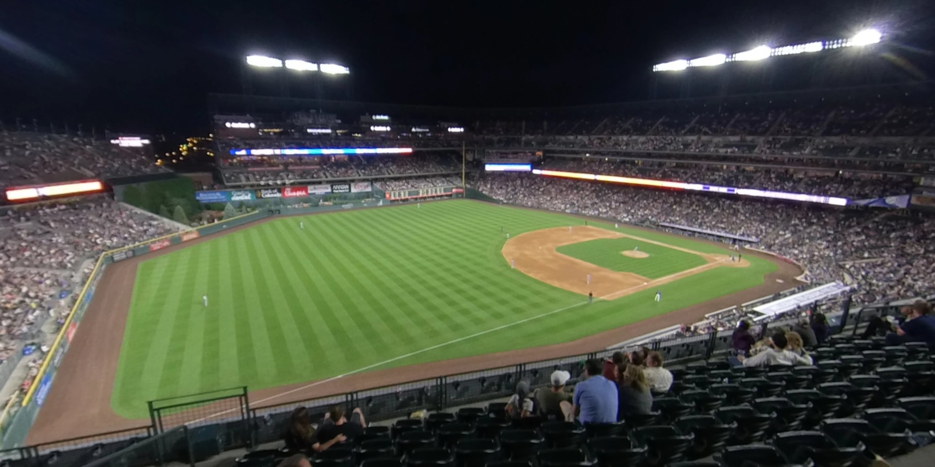 section 344 panoramic seat view  - coors field
