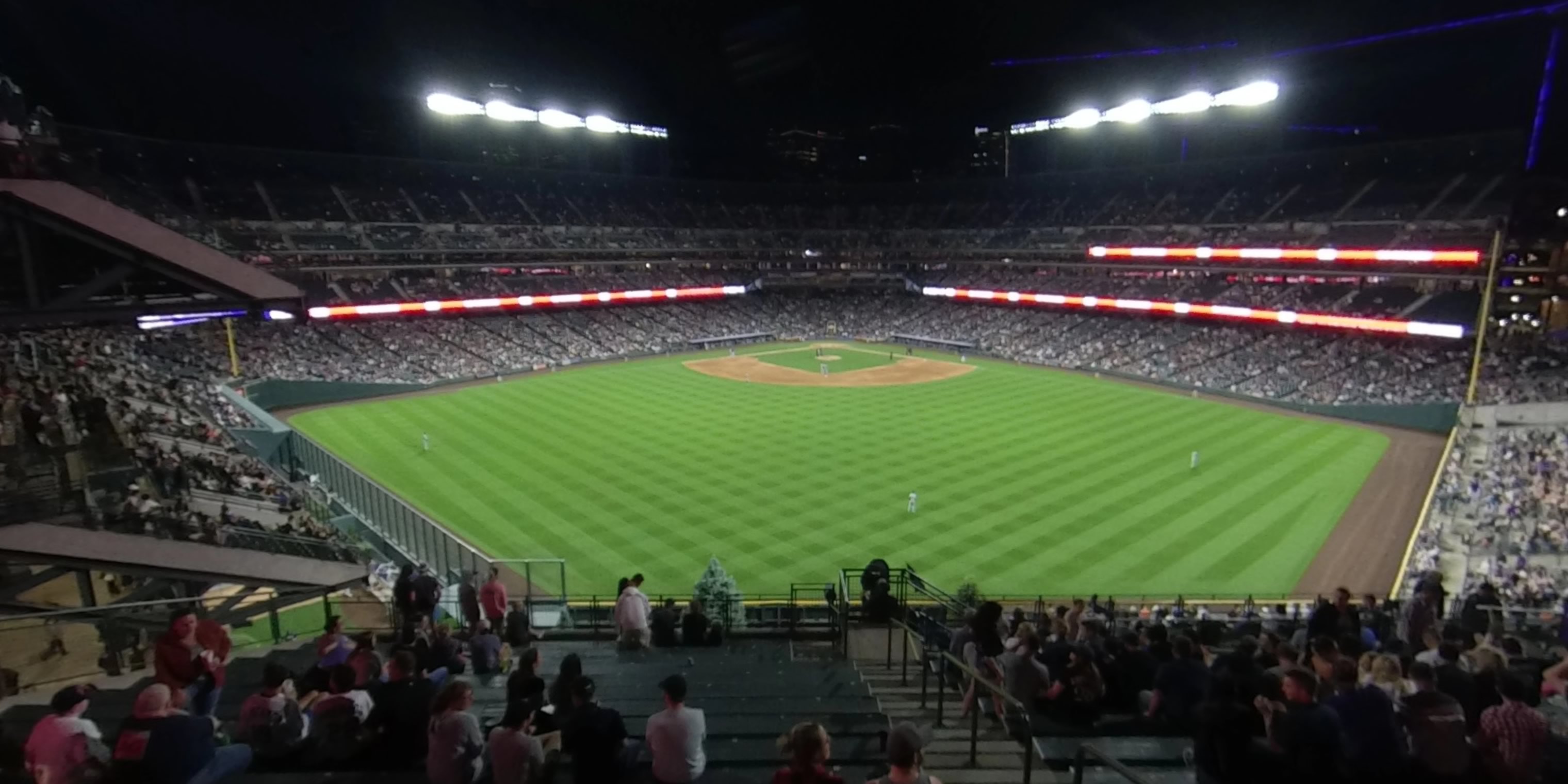 section 402 panoramic seat view  - coors field