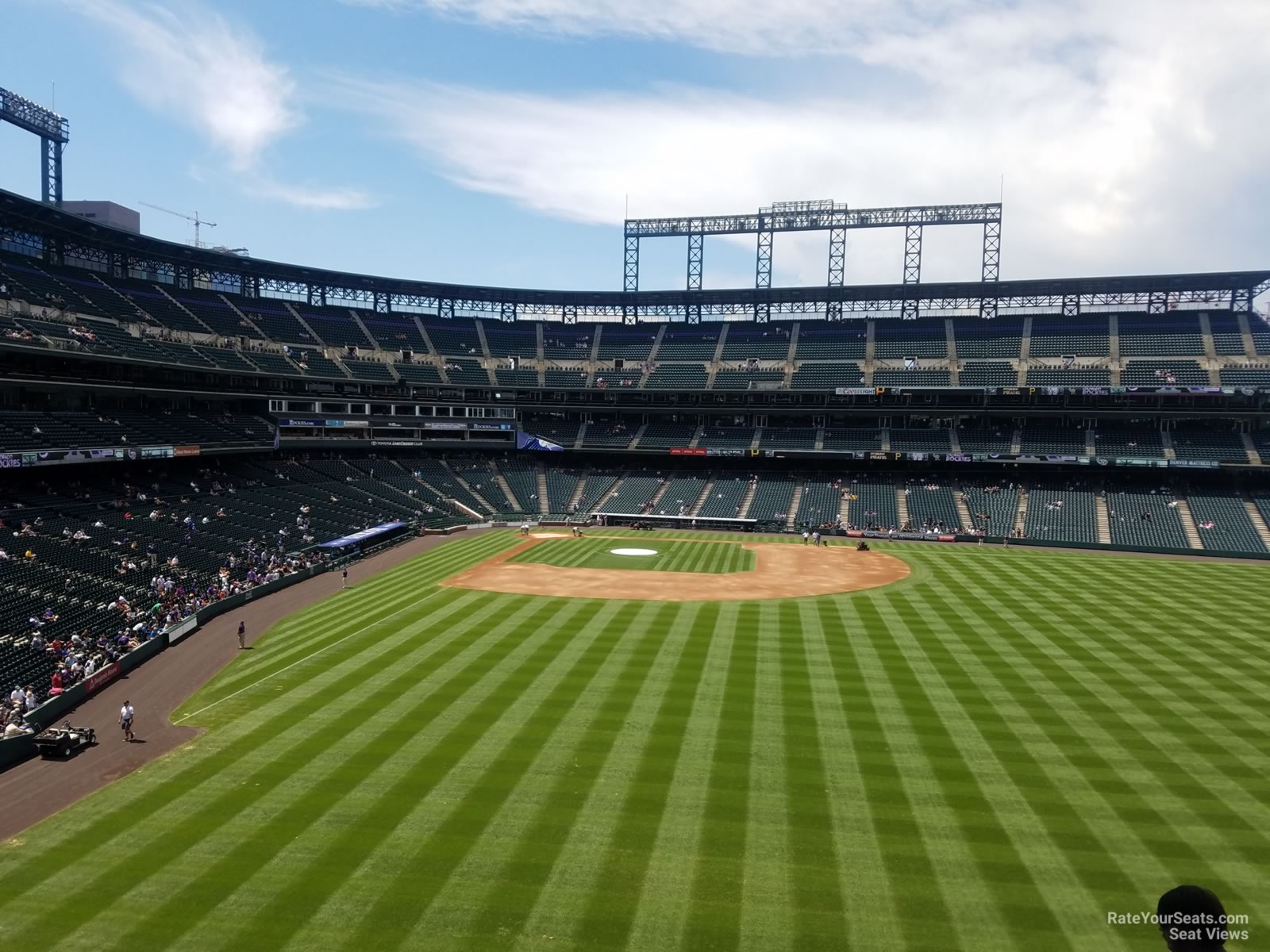 Section 206 at Coors Field 