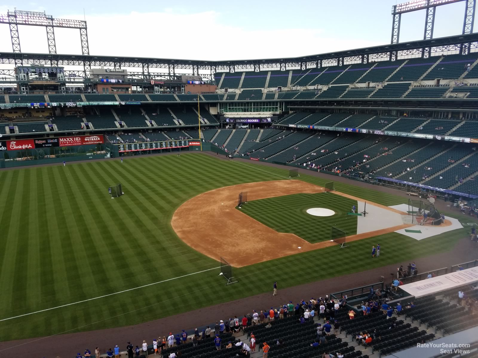 Section 314 at Coors Field 