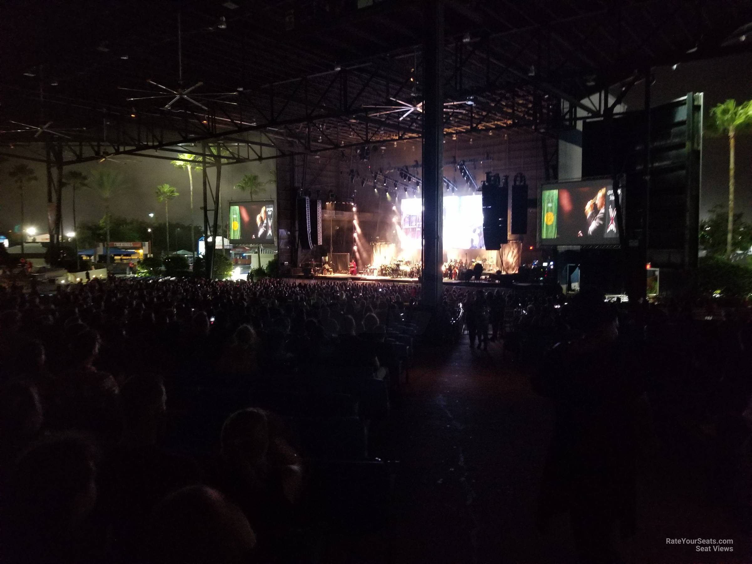 head-on concert view at iTHINK Financial Amphitheatre