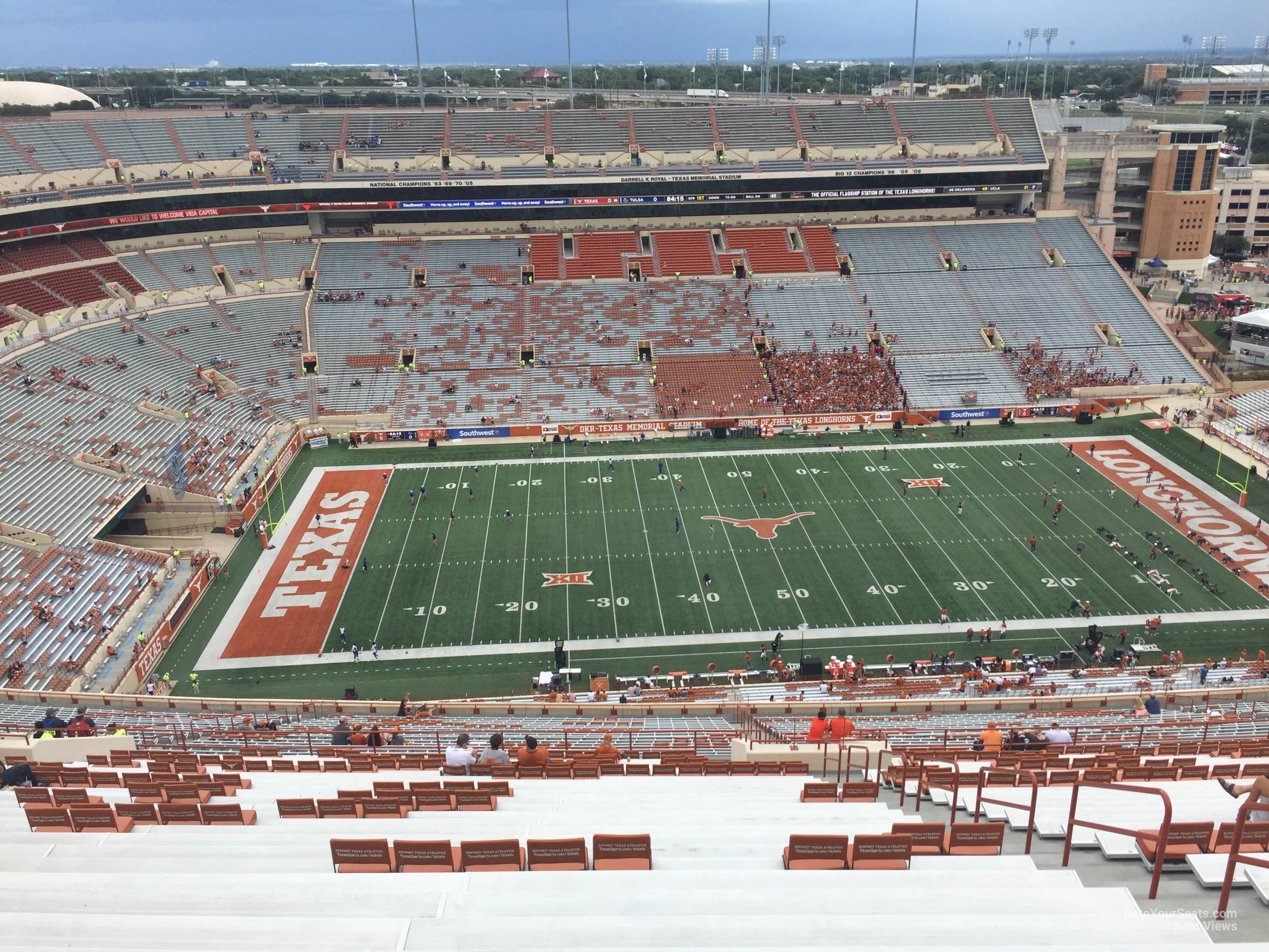 University Of Texas Football Seating Chart