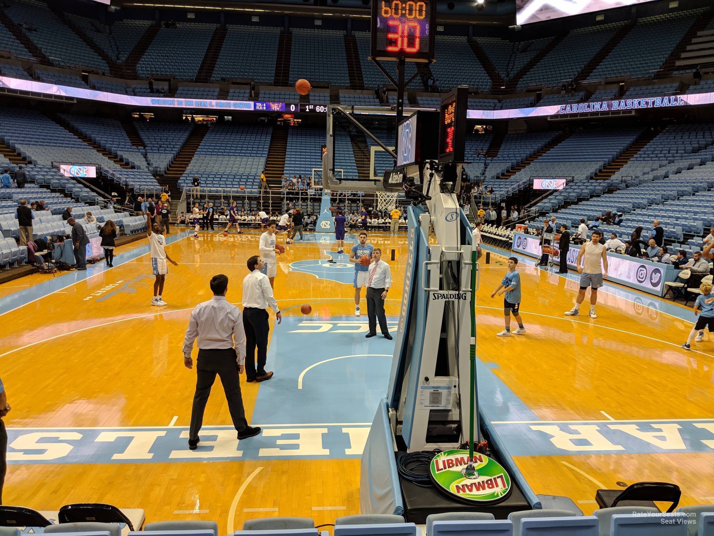 Dean Smith Seating Chart