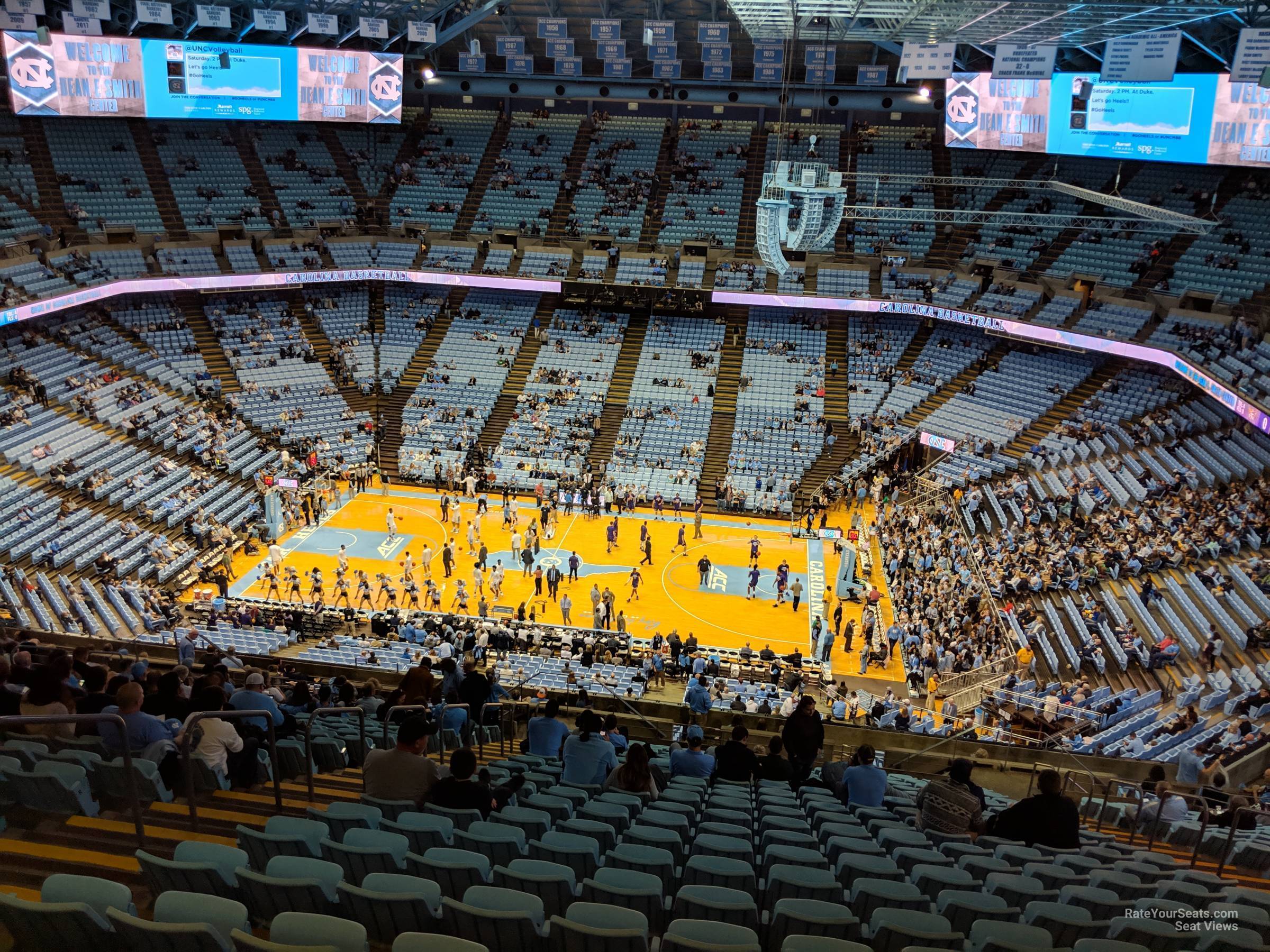 Section 210 At Dean Smith Center Rateyourseats Com