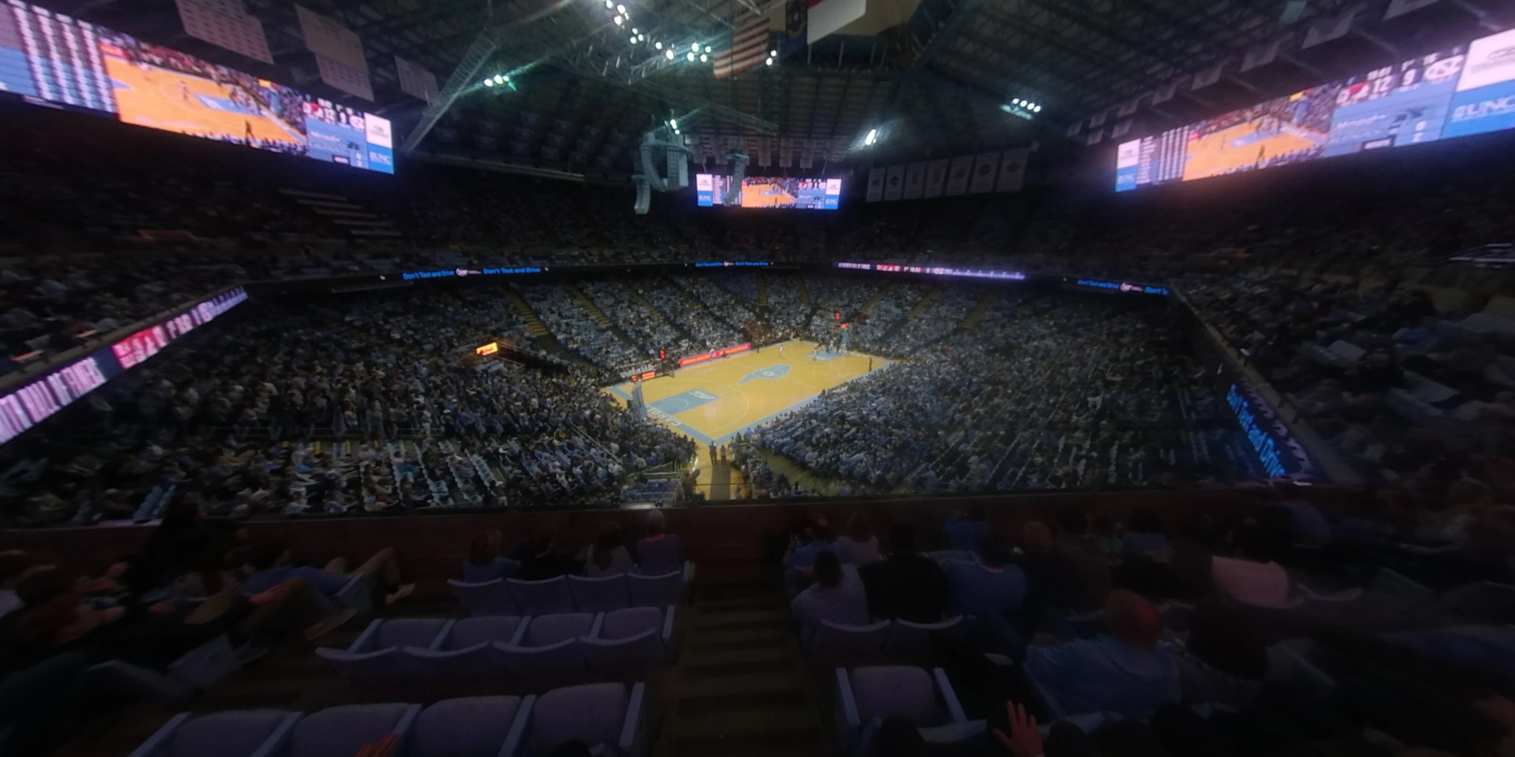 Section 220 at Dean Smith Center - RateYourSeats.com